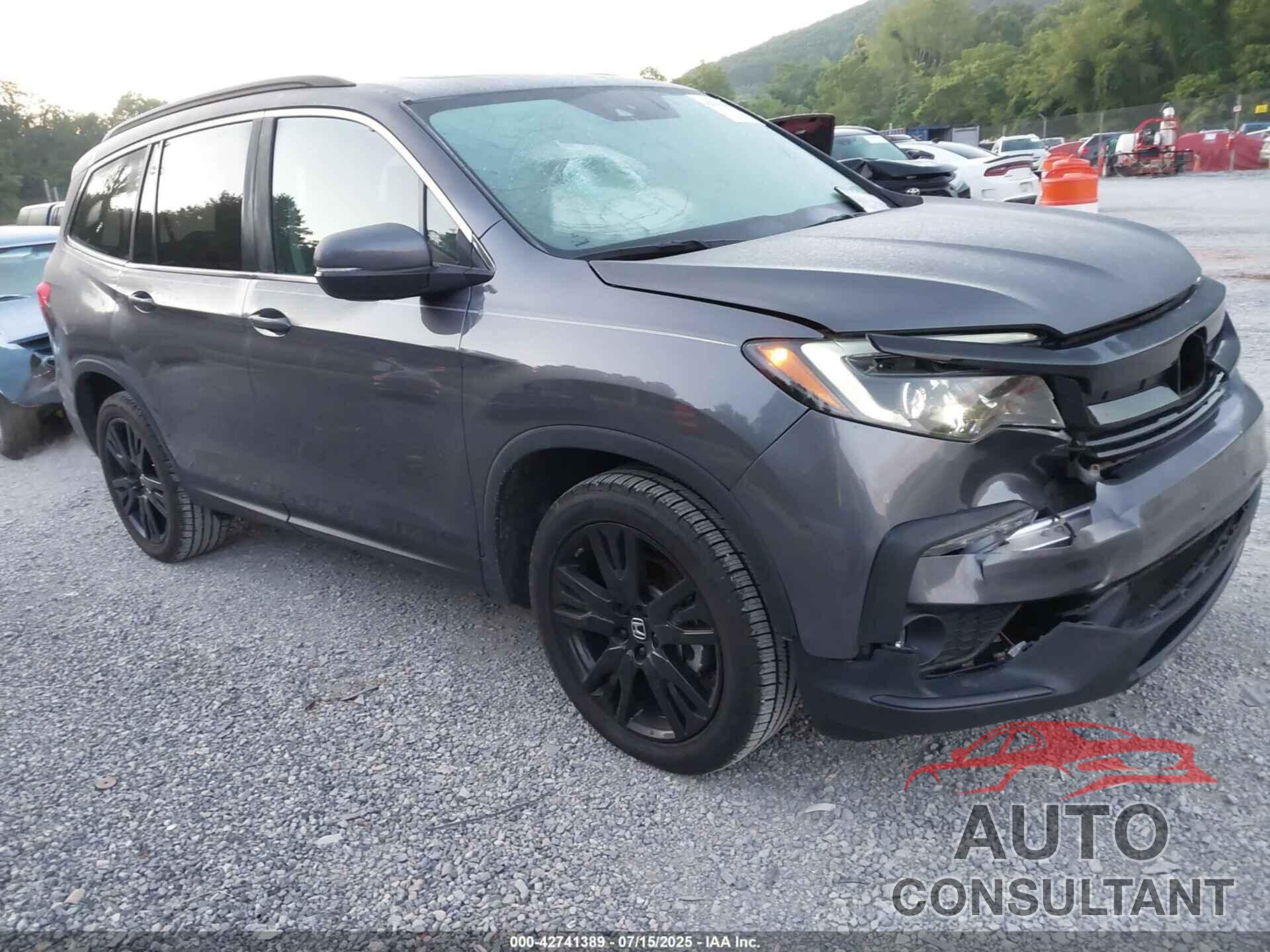 HONDA PILOT 2021 - 5FNYF6H26MB066392