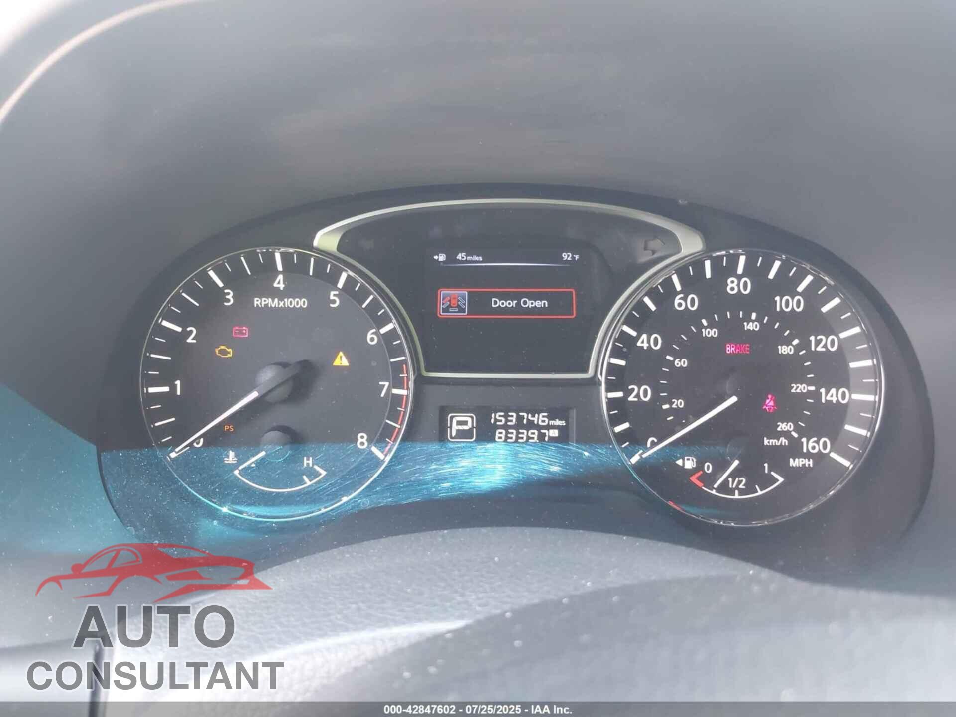 NISSAN PATHFINDER 2013 - 5N1AR2MN3DC662554