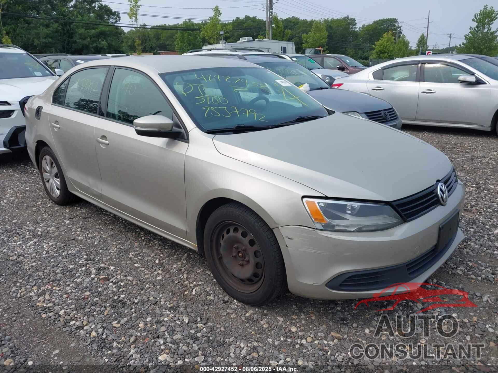 VOLKSWAGEN JETTA 2014 - 3VWD17AJ3EM273451
