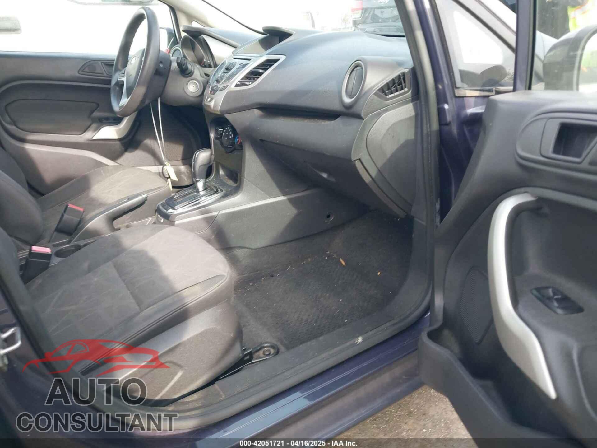 FORD FIESTA 2013 - 3FADP4EJ6DM205708