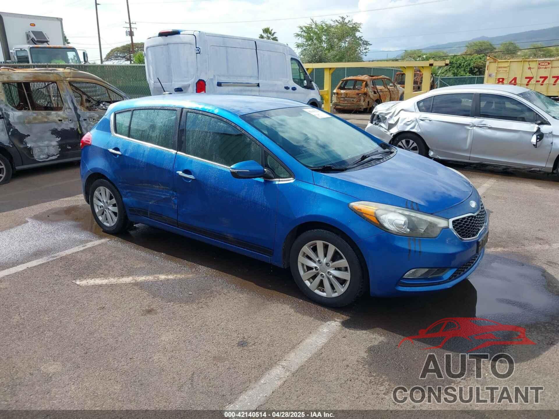 KIA FORTE 2014 - KNAFX5A85E5165167