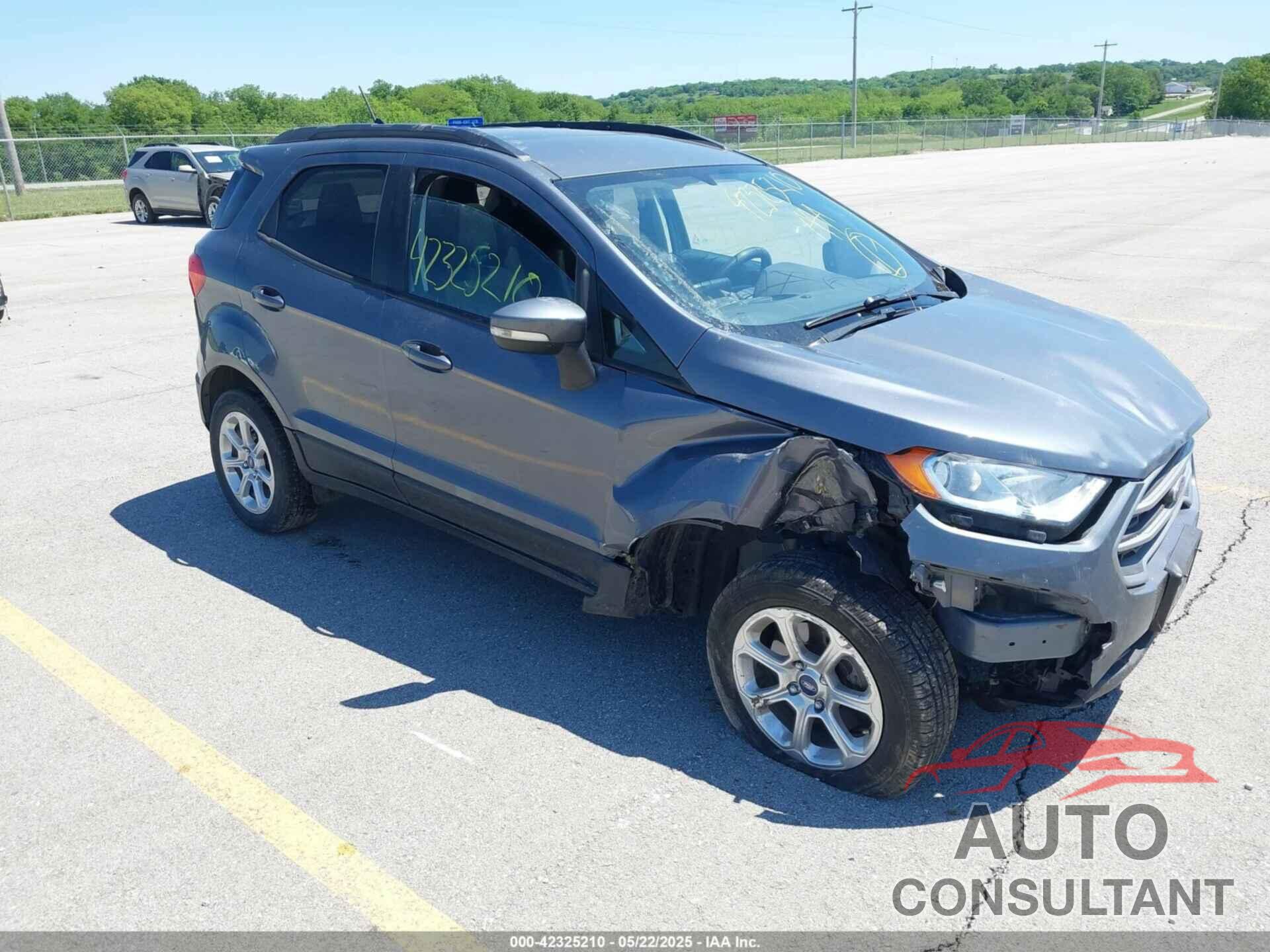 FORD ECOSPORT 2018 - MAJ6P1UL0JC188461