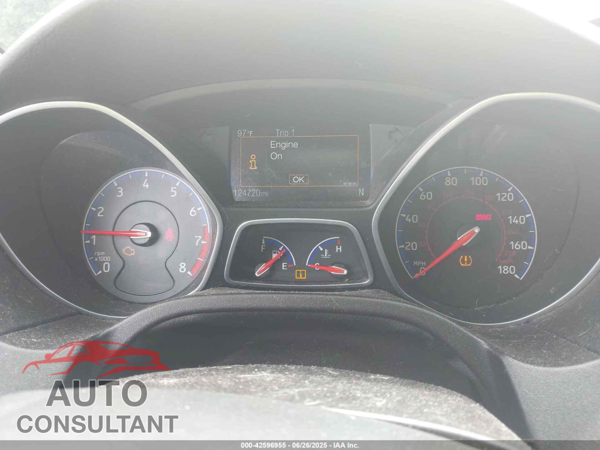 FORD FOCUS RS 2016 - WF0DP3TH5G4116620