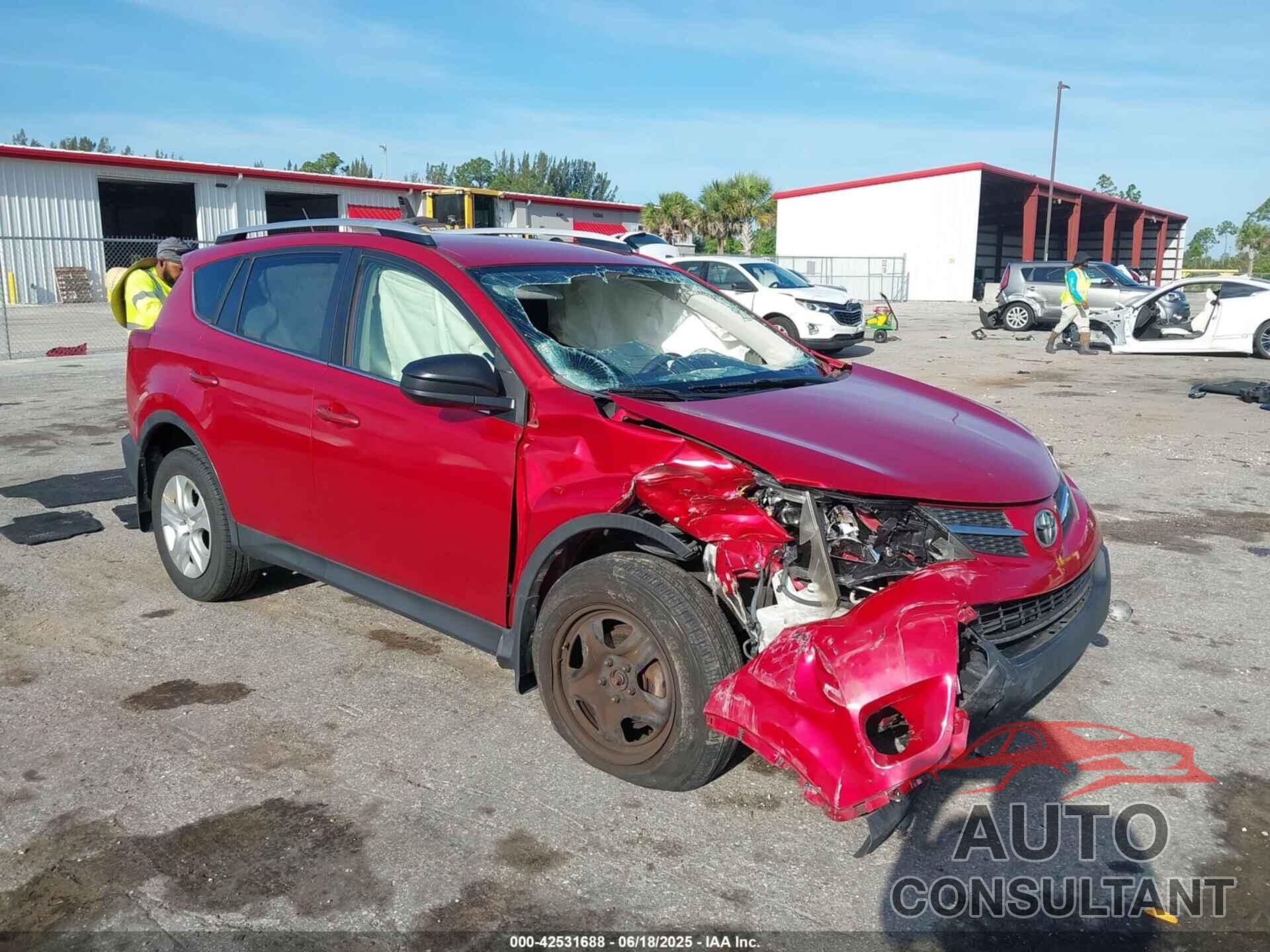 TOYOTA RAV4 2014 - JTMBFREV3EJ010023