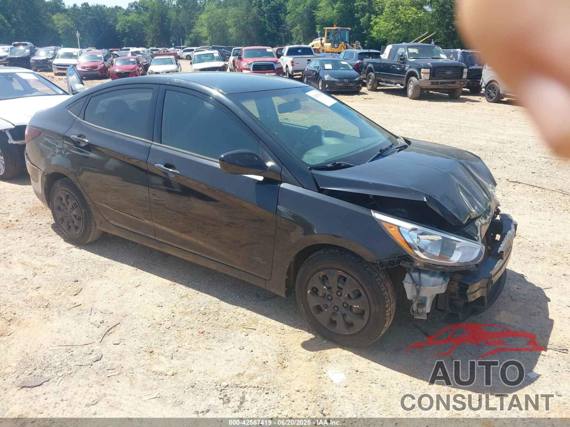 HYUNDAI ACCENT 2017 - KMHCT4AE6HU315858