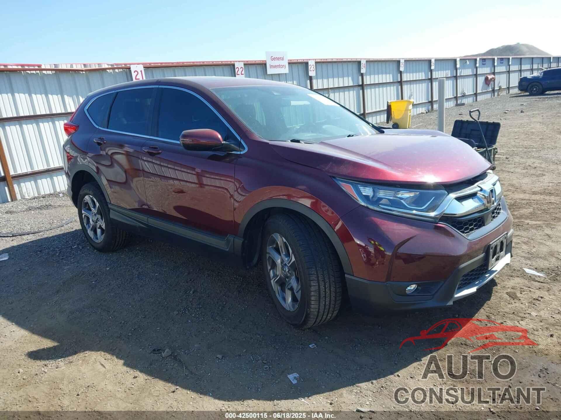 HONDA CR-V 2017 - 2HKRW2H86HH660151