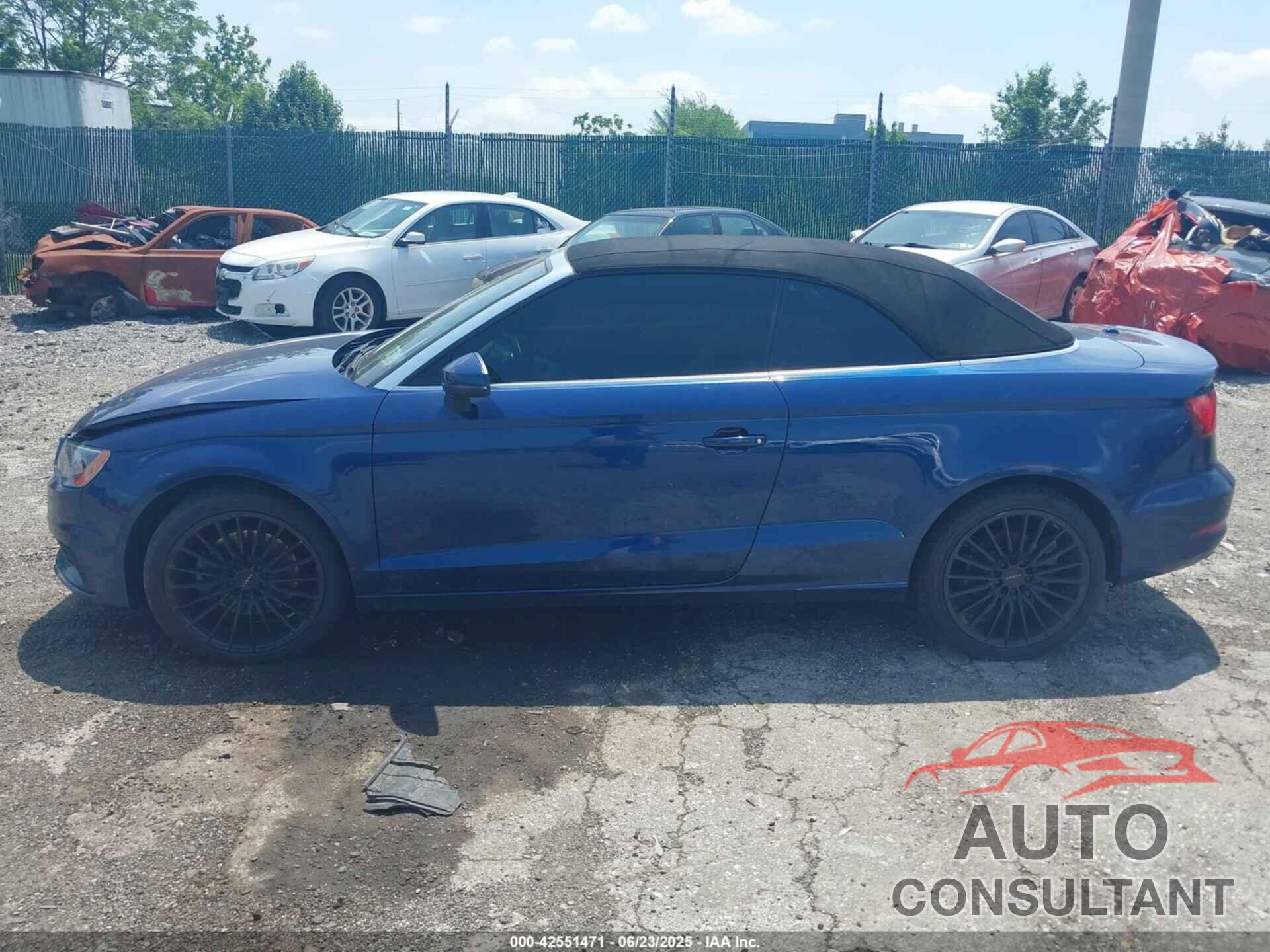 AUDI A3 2016 - WAU38LFFXG1013634