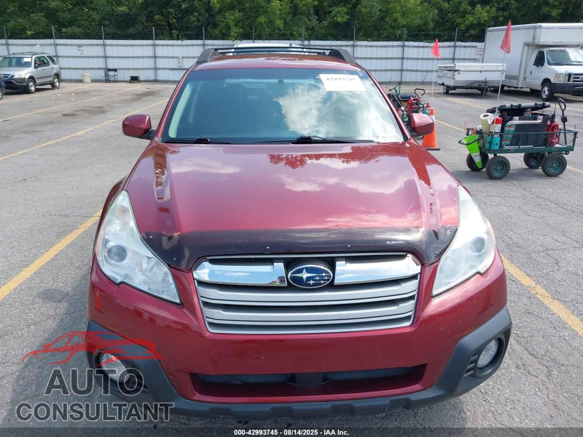 SUBARU OUTBACK 2014 - 4S4BRCCC7E3263867