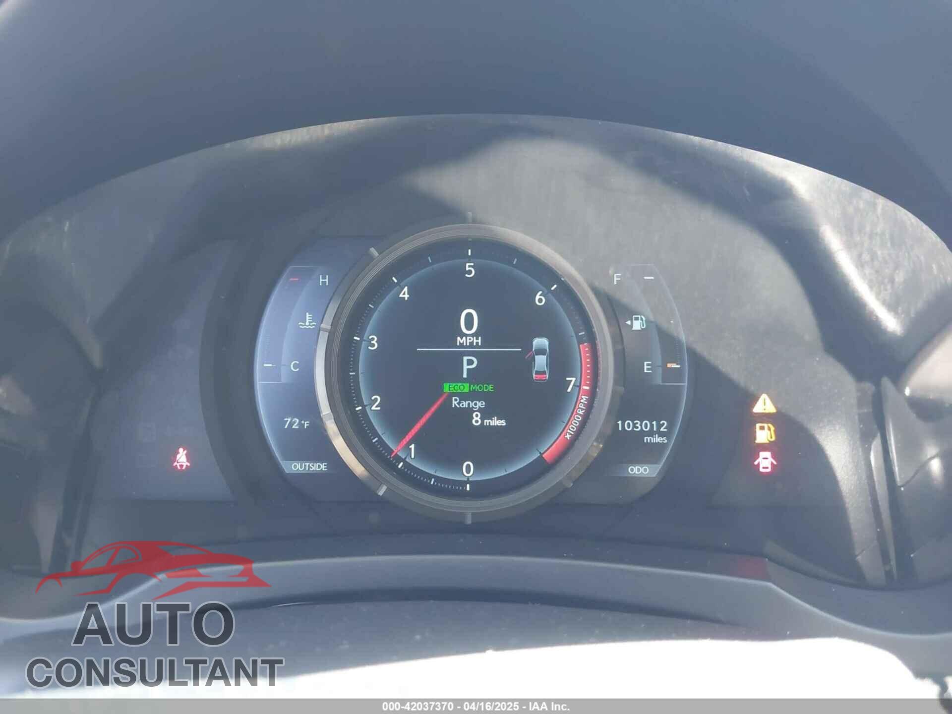 LEXUS IS 350 2014 - JTHCE1D26E5002599