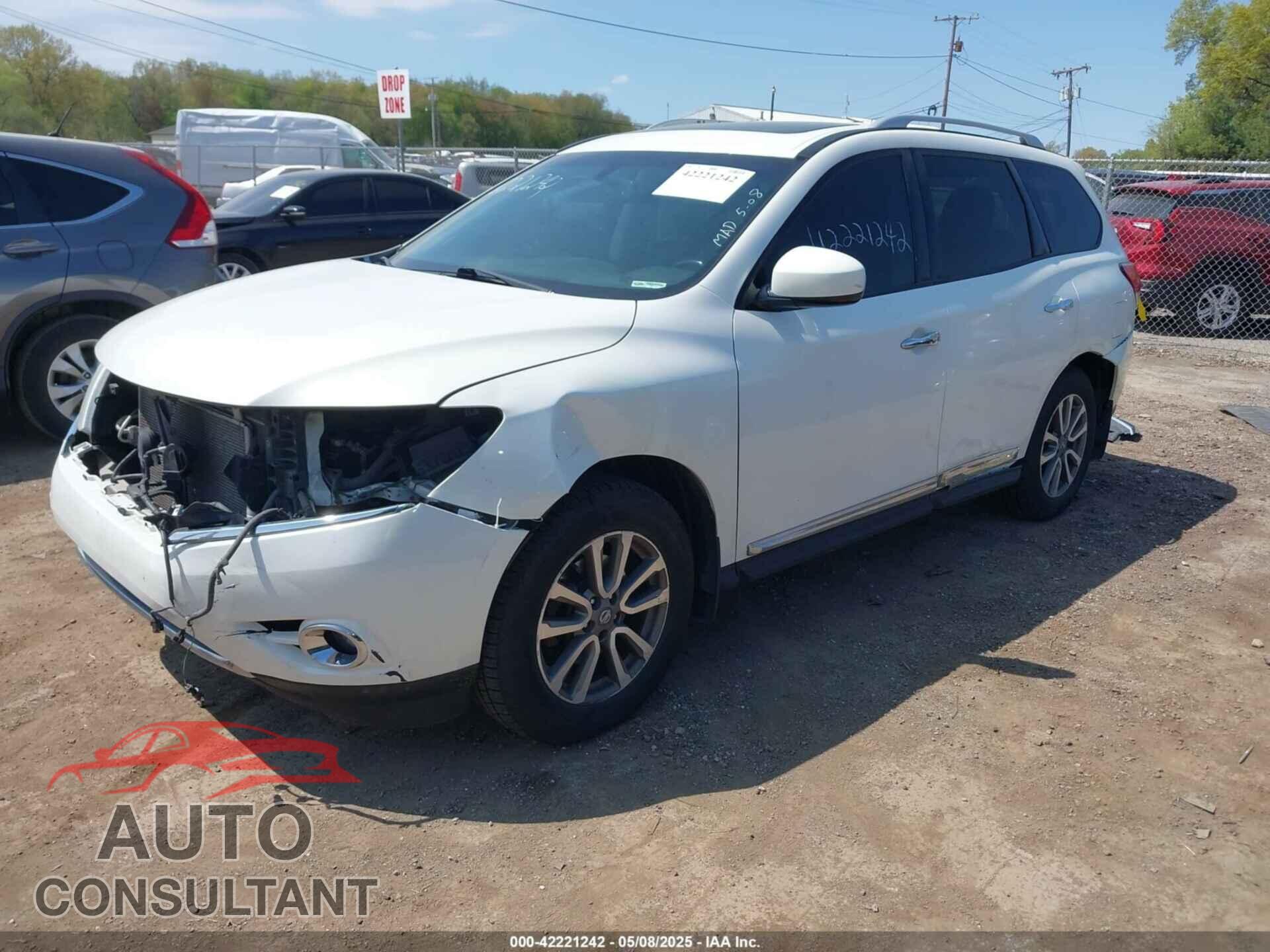 NISSAN PATHFINDER 2014 - 5N1AR2MM7EC703101