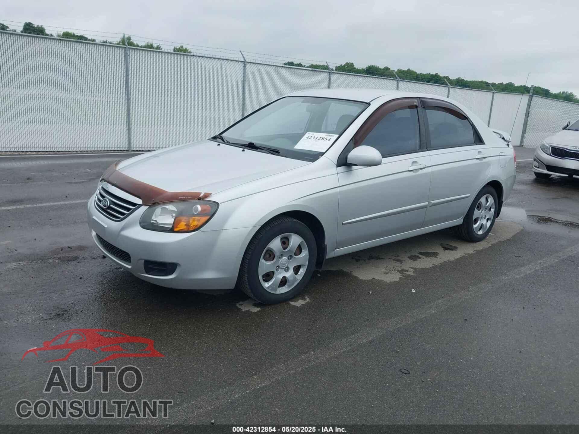 KIA SPECTRA 2009 - KNAFE221X95658662