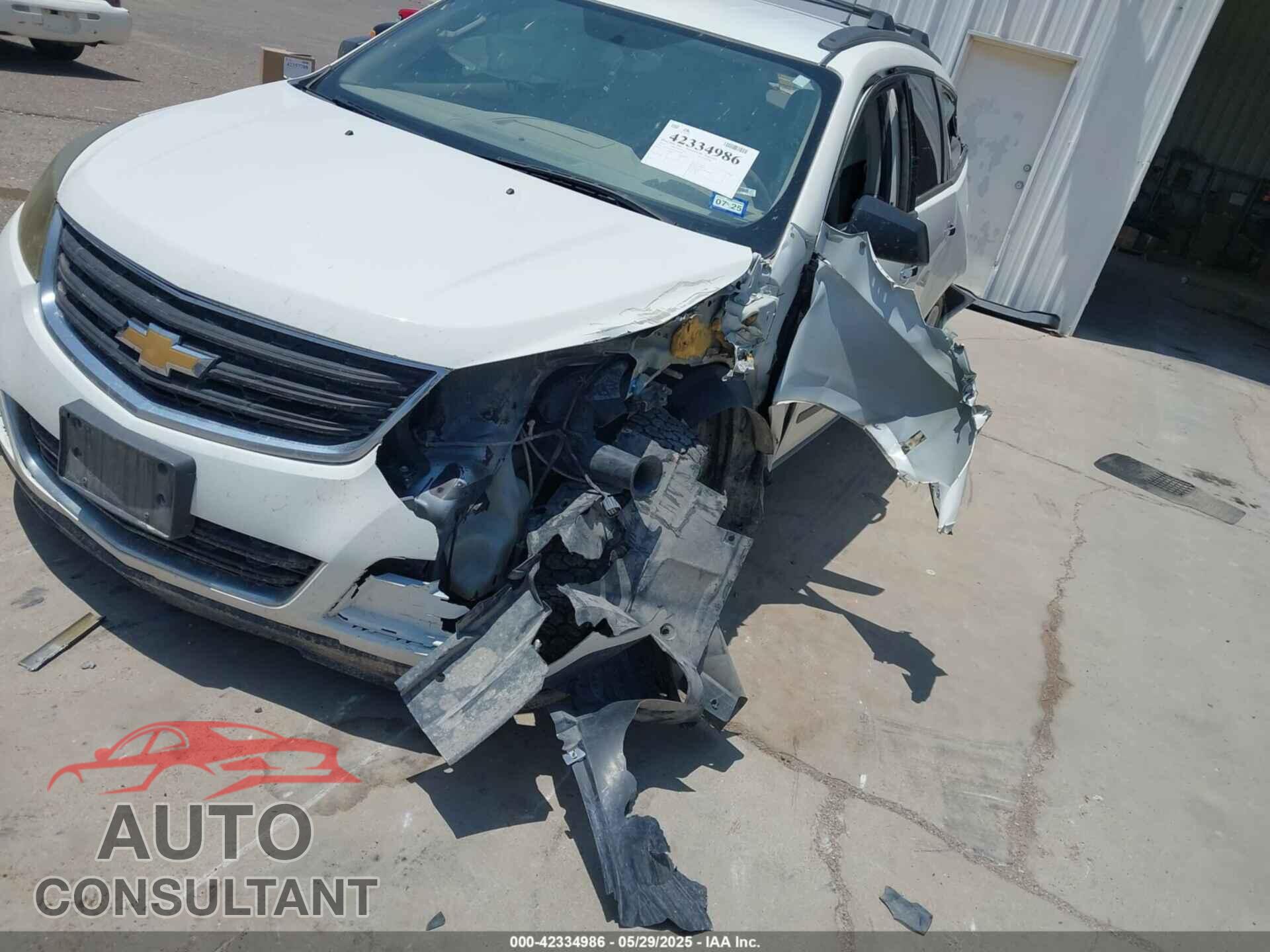 CHEVROLET TRAVERSE 2014 - 1GNKRFKD3EJ118490