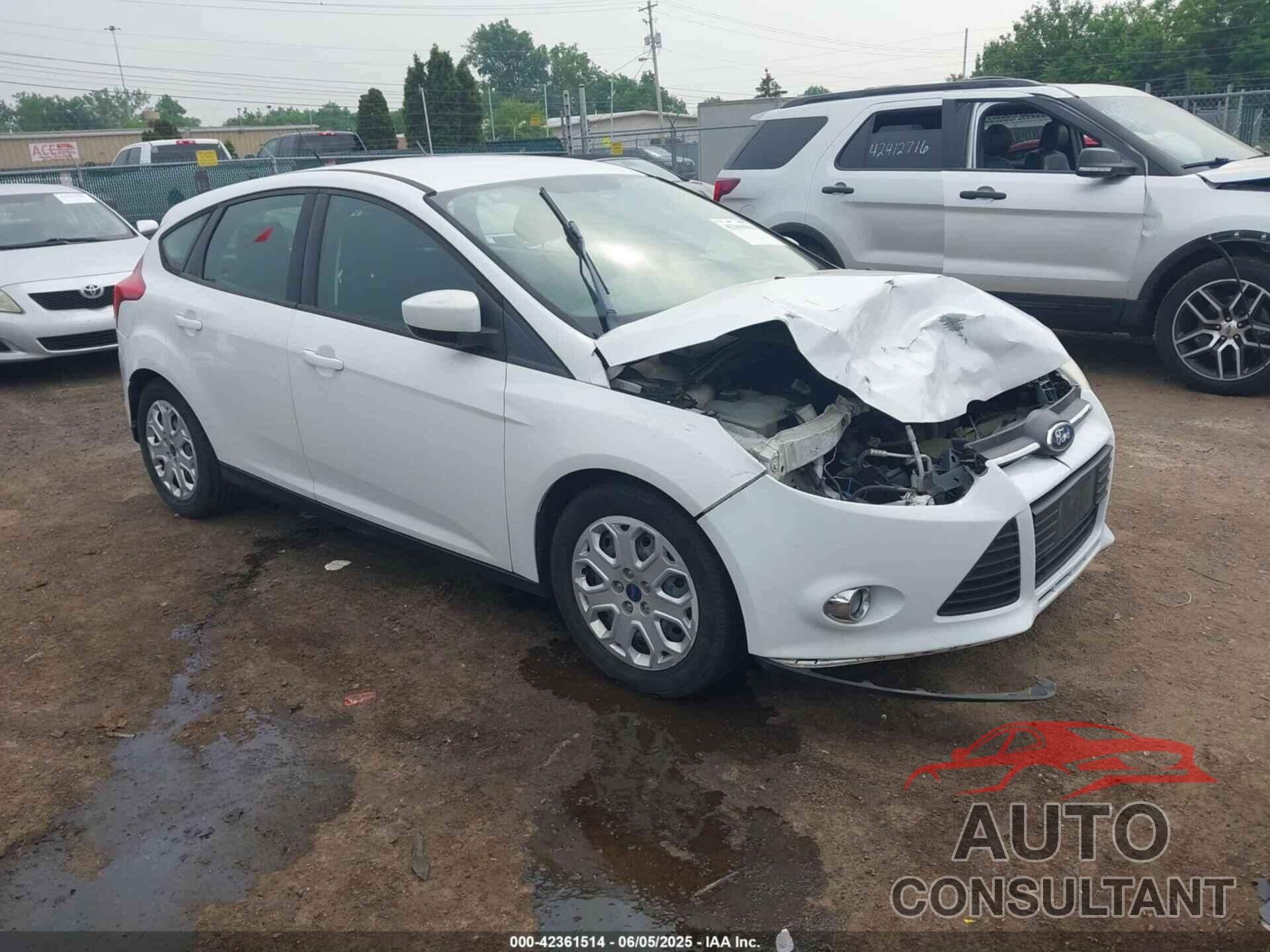 FORD FOCUS 2012 - 1FAHP3K20CL387690