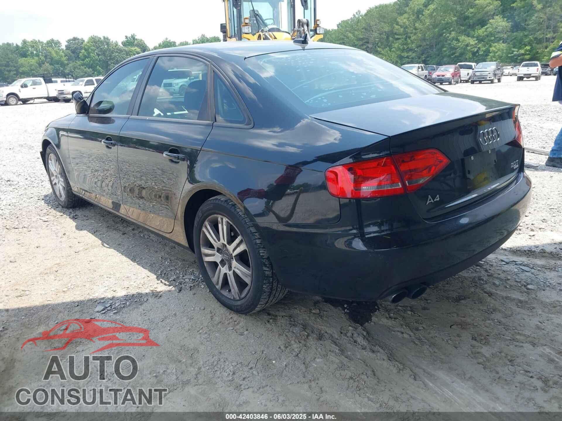 AUDI A4 2010 - WAUDFAFL6AN036106
