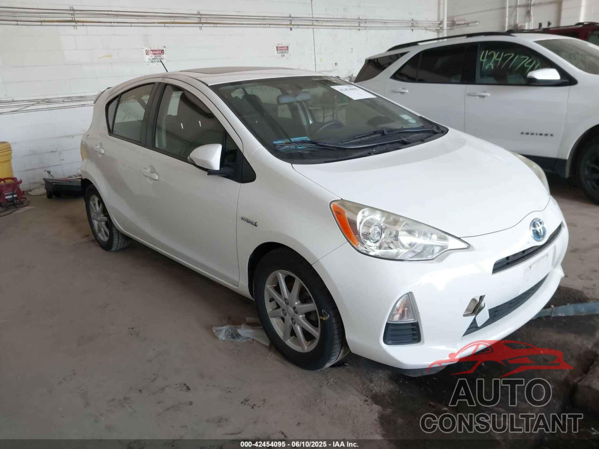 TOYOTA PRIUS C 2012 - JTDKDTB35C1009488