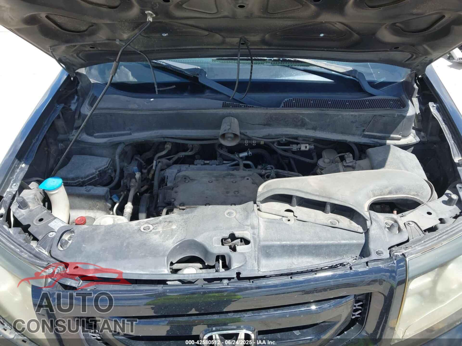 HONDA PILOT 2011 - 5FNYF3H29BB024200