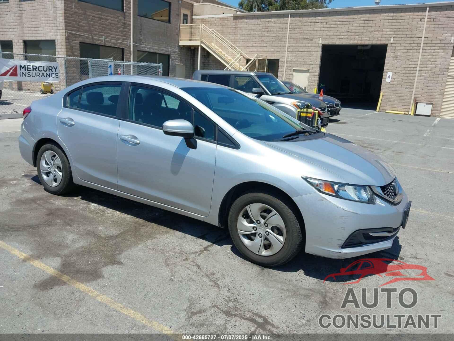HONDA CIVIC 2014 - 19XFB2F56EE264146
