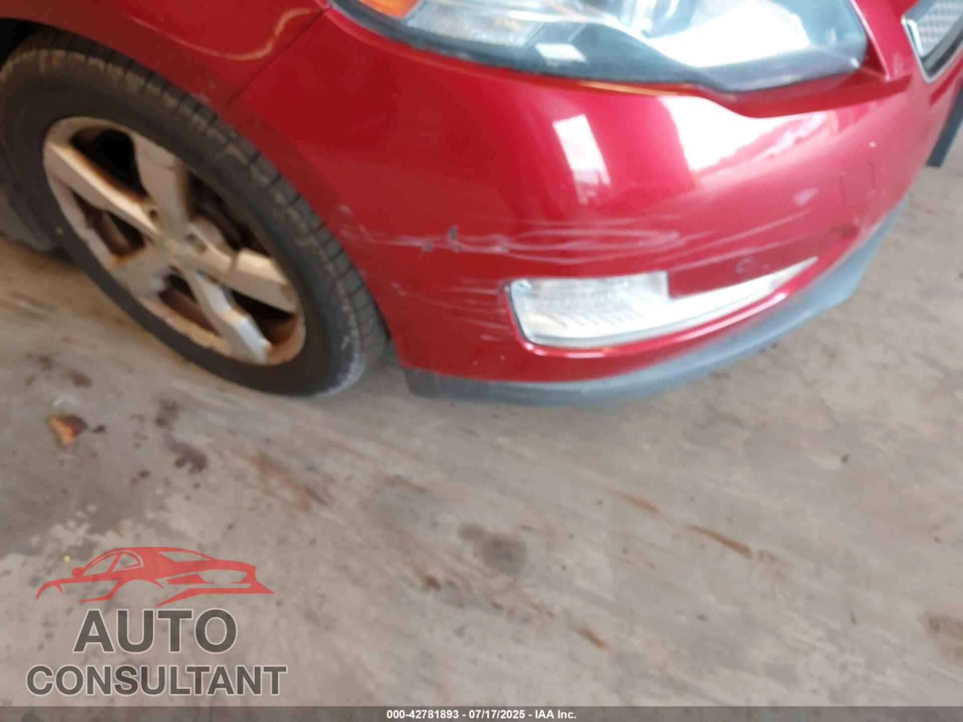 CHEVROLET VOLT 2012 - 1G1RA6E45CU113967
