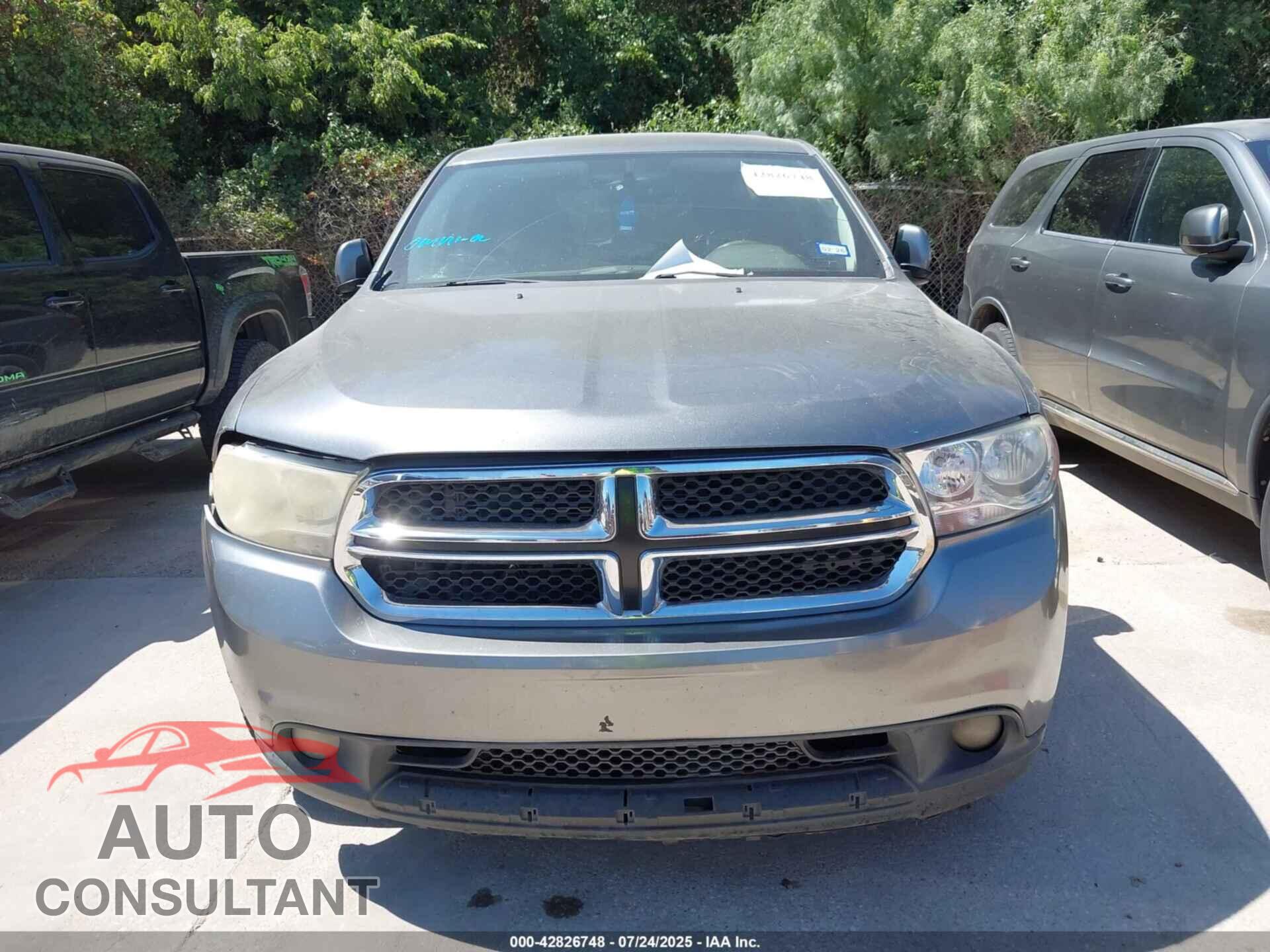 DODGE DURANGO 2012 - 1C4RDHDG7CC126554