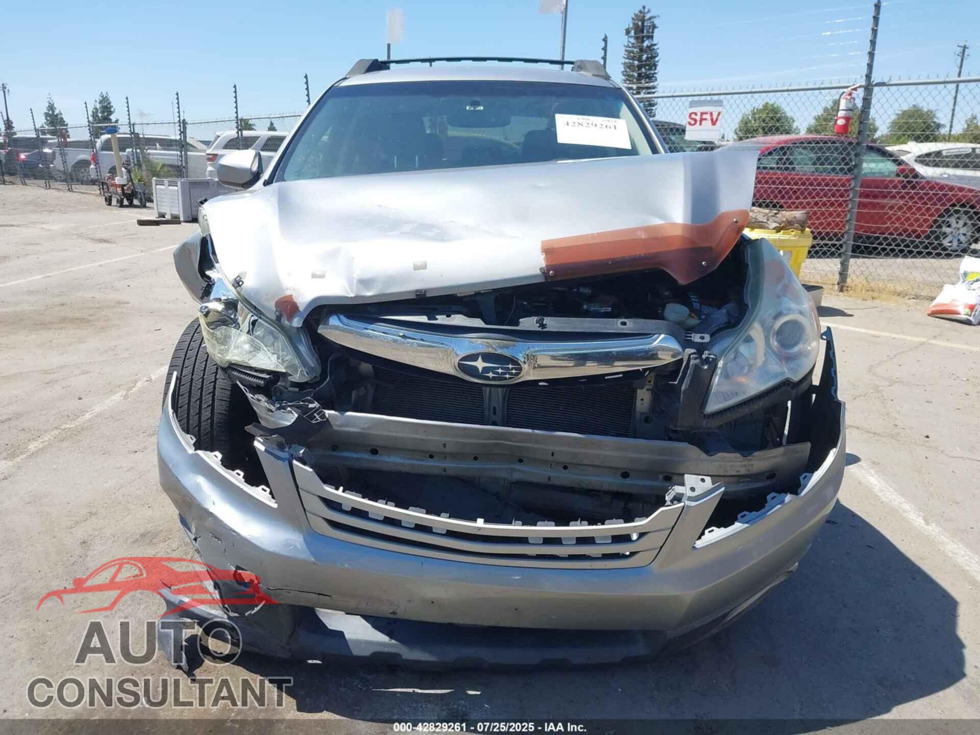 SUBARU OUTBACK 2011 - 4S4BRBFC7B3350413