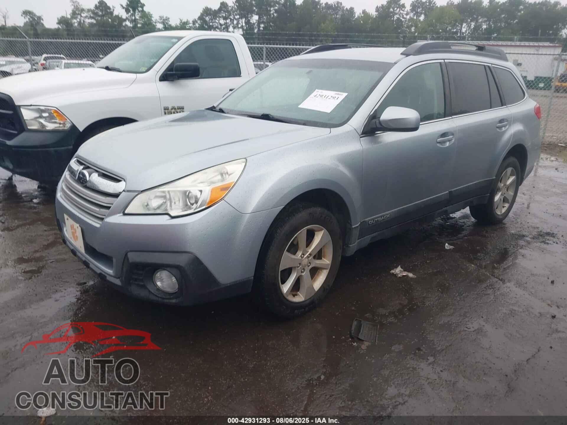 SUBARU OUTBACK 2014 - 4S4BRBCC3E3252455