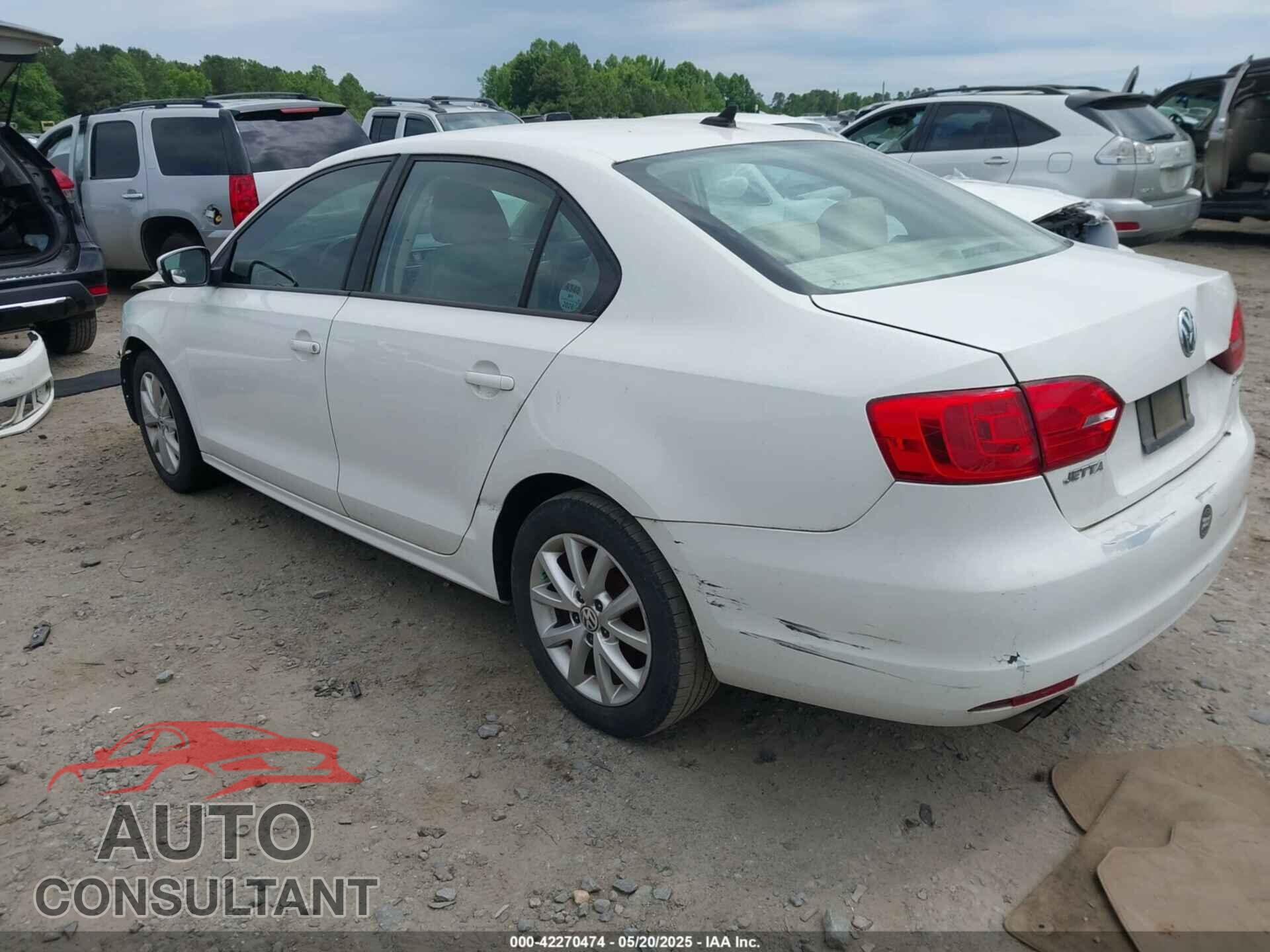 VOLKSWAGEN JETTA 2012 - 3VWDP7AJ7CM314675