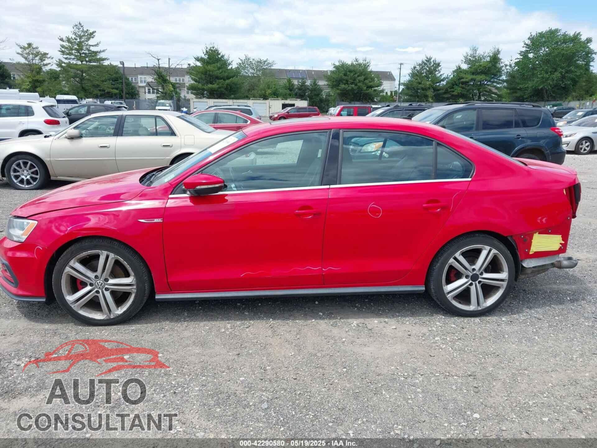 VOLKSWAGEN JETTA 2016 - 3VW4T7AJ5GM299529