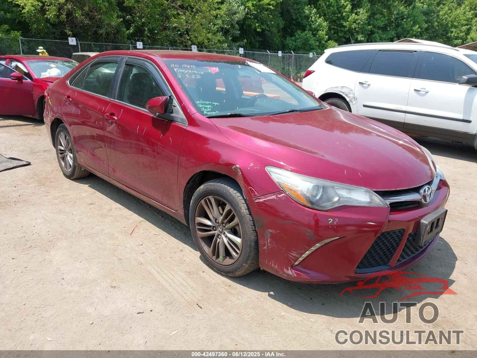 TOYOTA CAMRY 2017 - 4T1BF1FK9HU723853