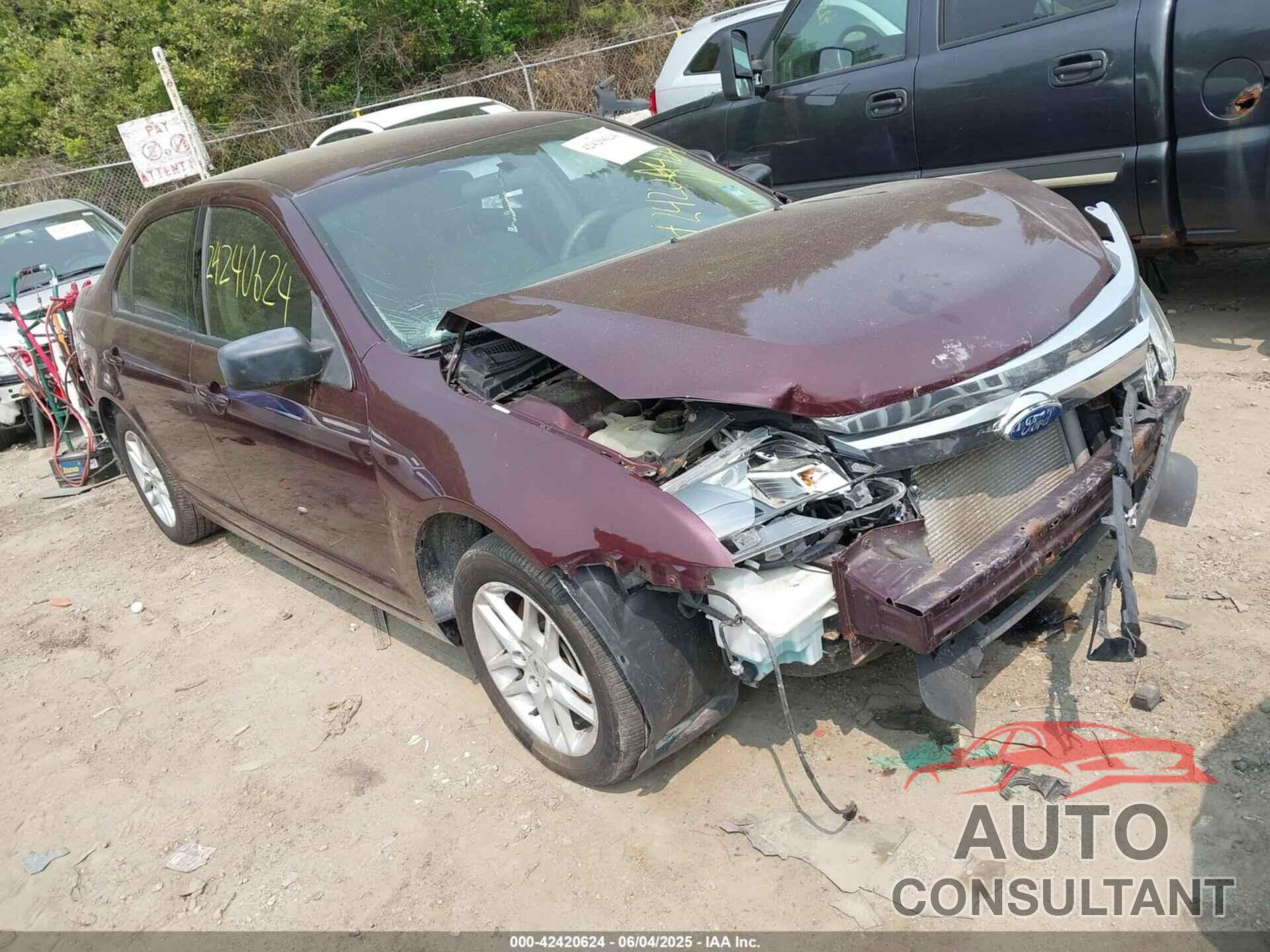 FORD FUSION 2011 - 3FAHP0GA9BR326840