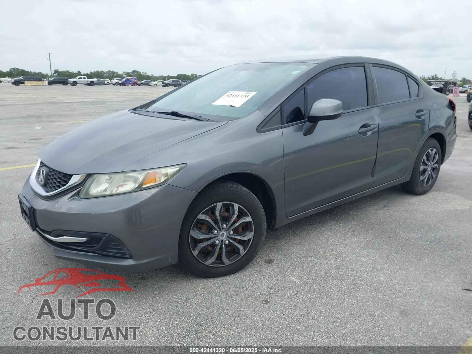 HONDA CIVIC 2013 - 19XFB2F54DE046852
