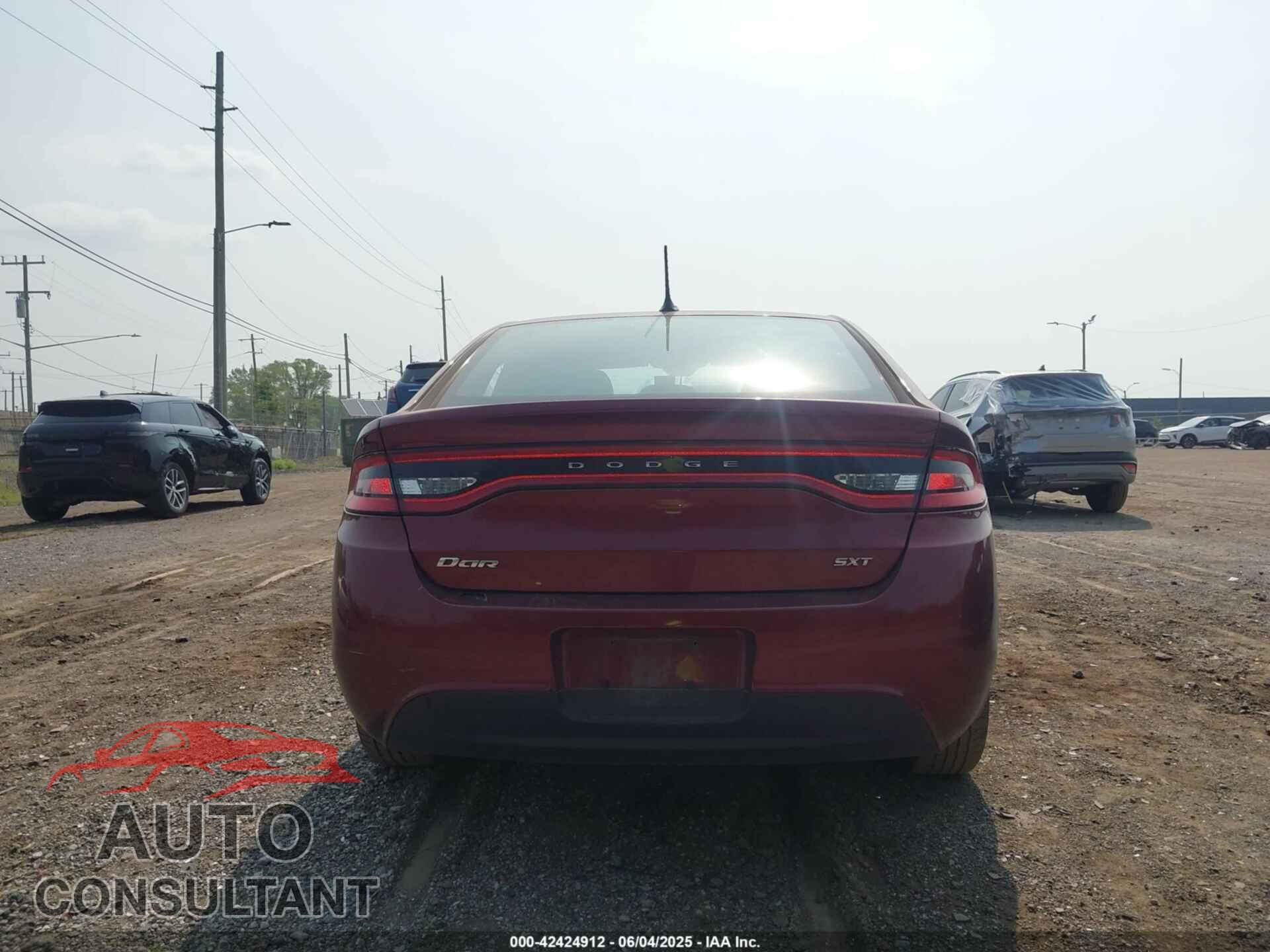DODGE DART 2015 - 1C3CDFBB7FD352355
