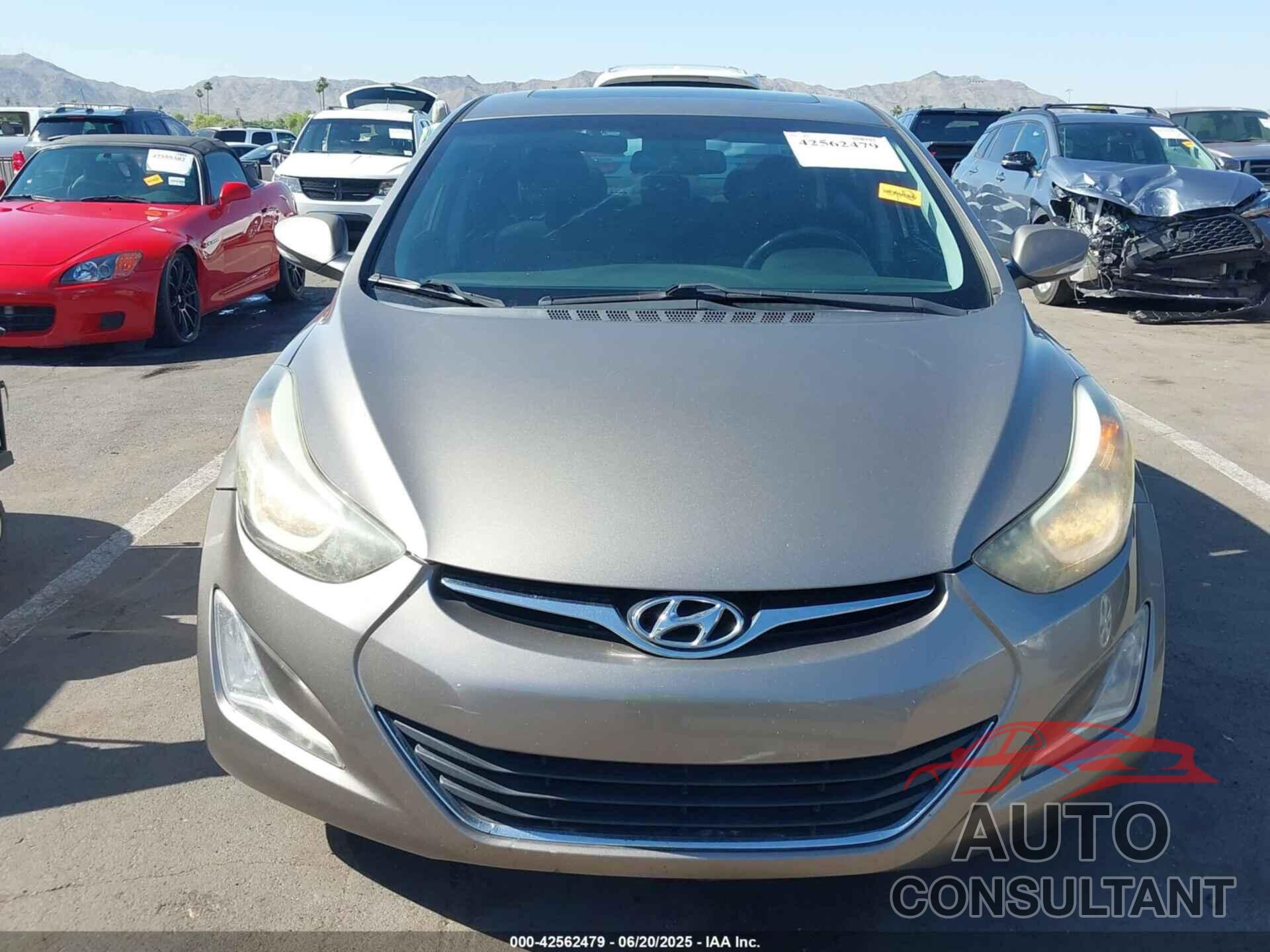 HYUNDAI ELANTRA 2016 - 5NPDH4AE6GH729242