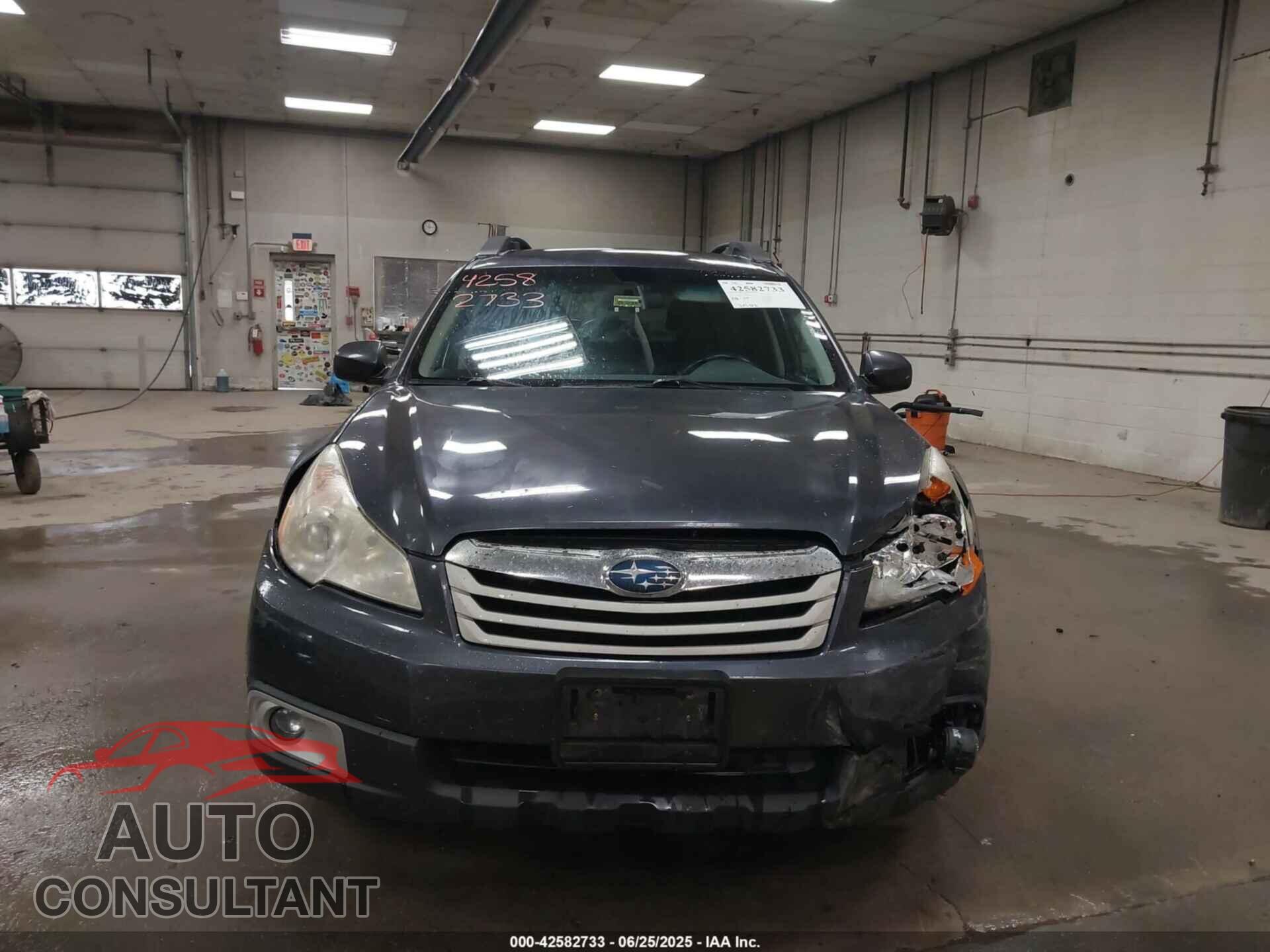 SUBARU OUTBACK 2011 - 4S4BRBCC2B3355538