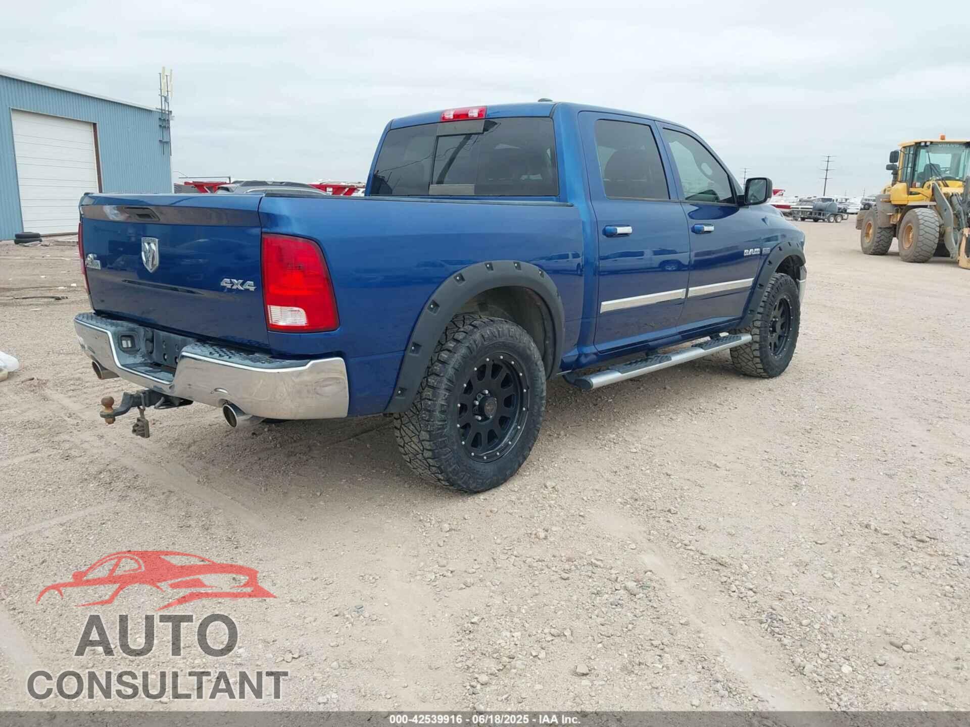 DODGE RAM 1500 2009 - 1D3HV13T49S768086