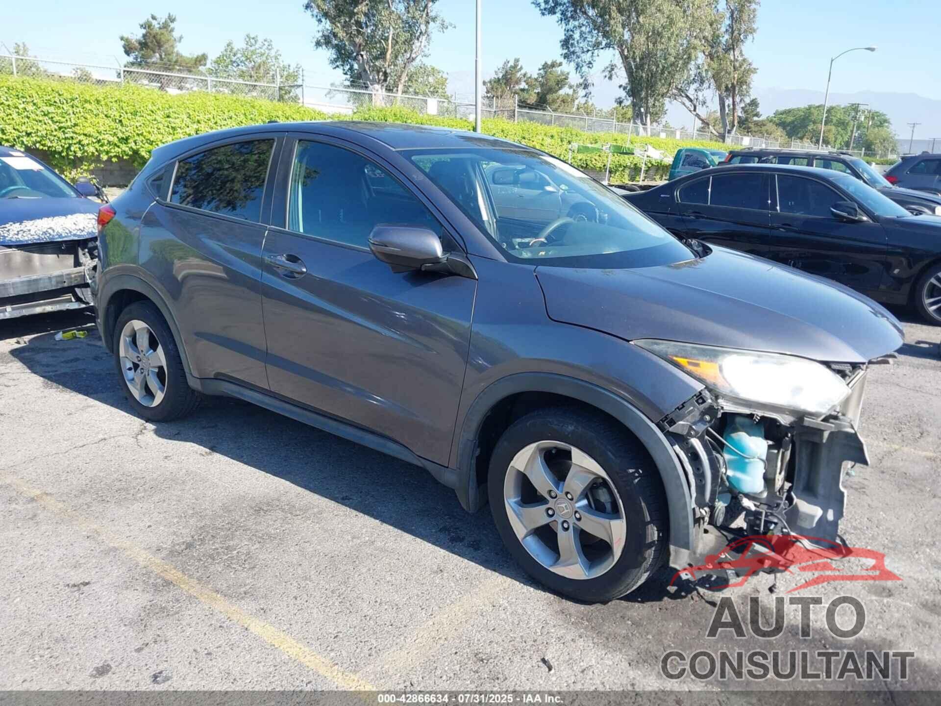 HONDA HR-V 2017 - 3CZRU5H50HG708436