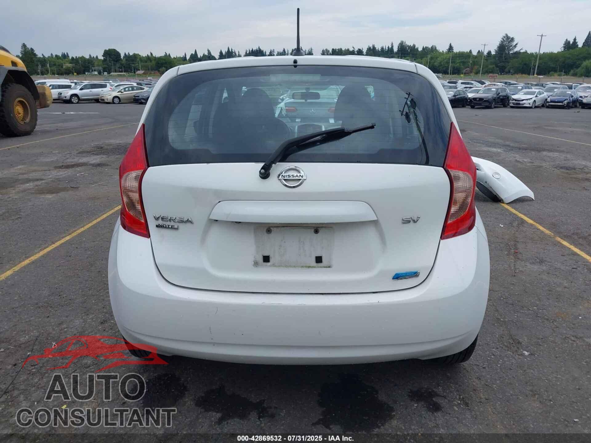 NISSAN VERSA NOTE 2016 - 3N1CE2CP0GL397308