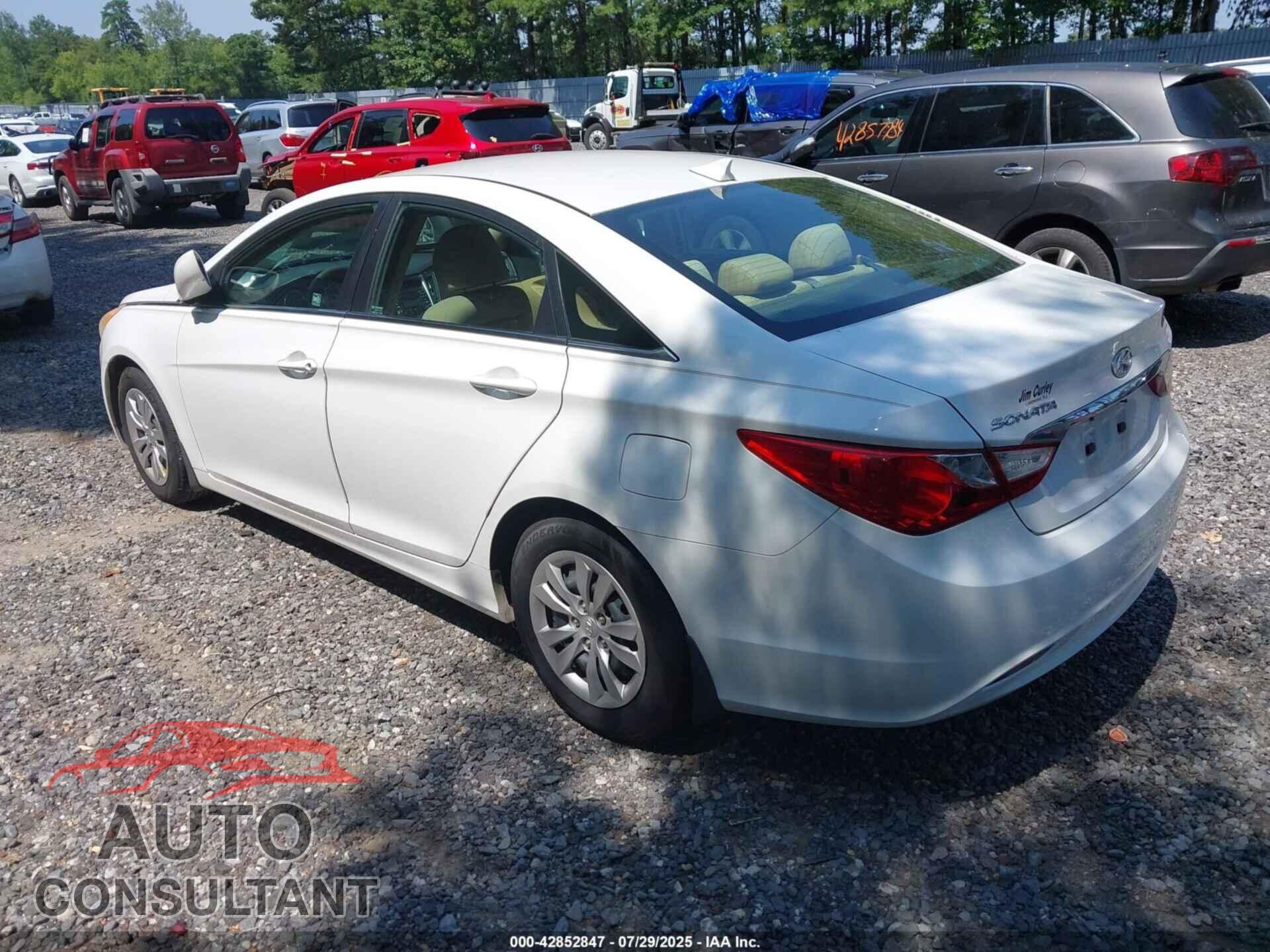 HYUNDAI SONATA 2012 - 5NPEB4AC5CH487168