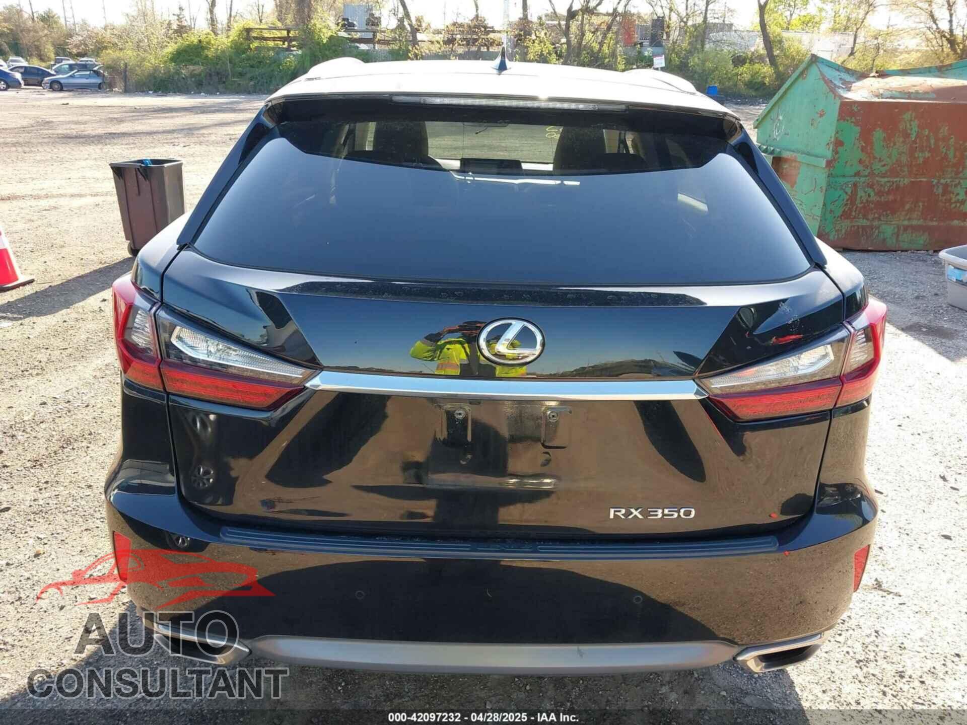 LEXUS RX 350 2019 - 2T2BZMCA3KC193615