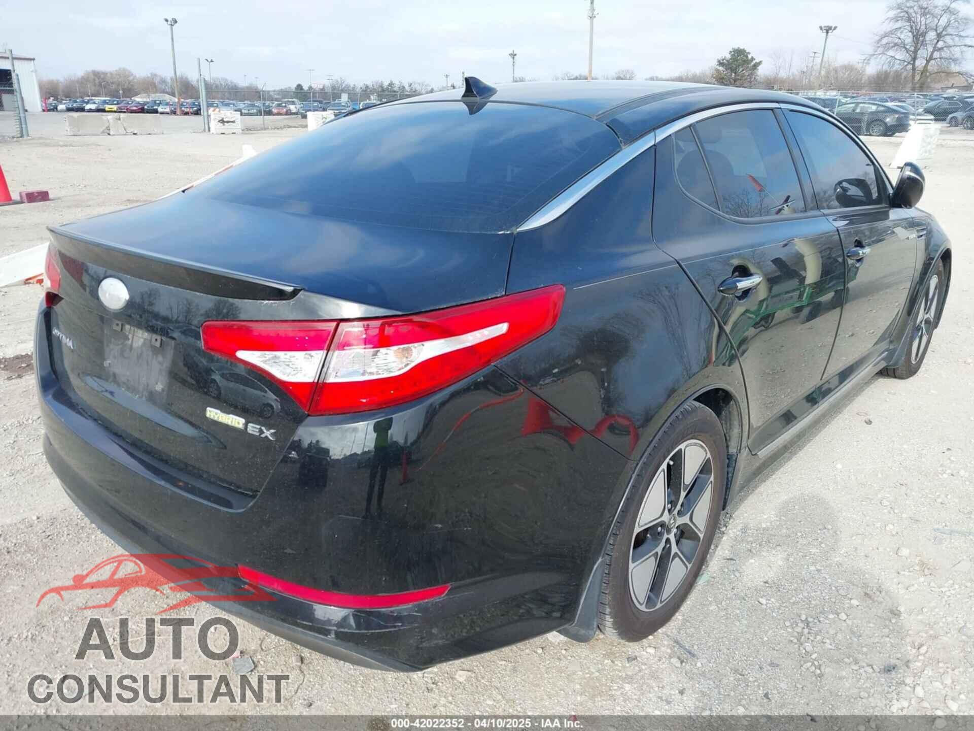 KIA OPTIMA HYBRID 2013 - KNAGM4AD5D5055464