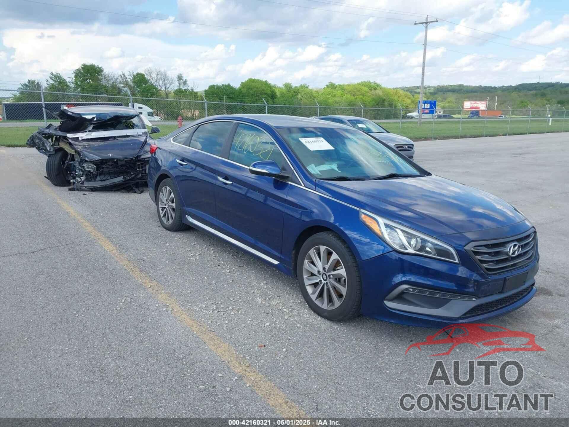 HYUNDAI SONATA 2015 - 5NPE34AFXFH258187