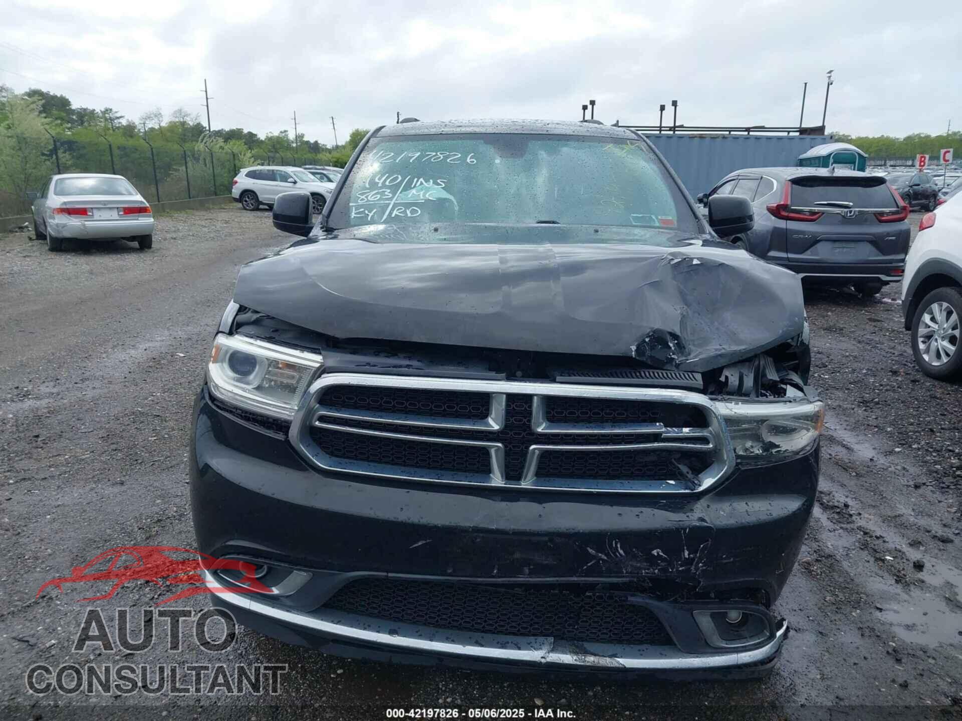 DODGE DURANGO 2018 - 1C4RDJAG7JC111383