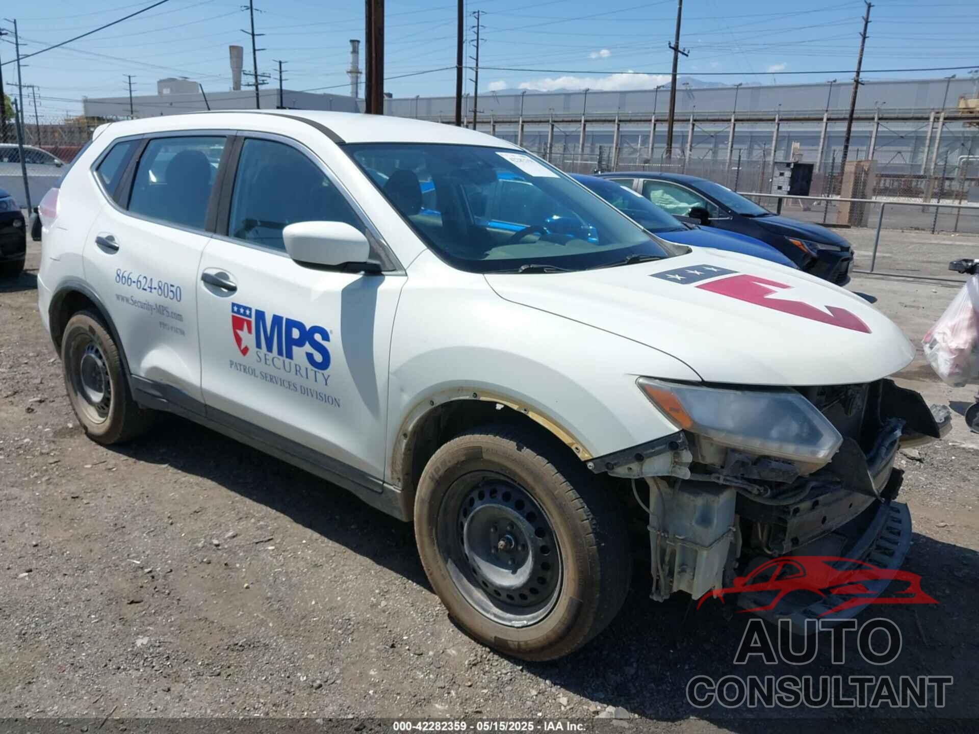NISSAN ROGUE 2016 - KNMAT2MV9GP686697