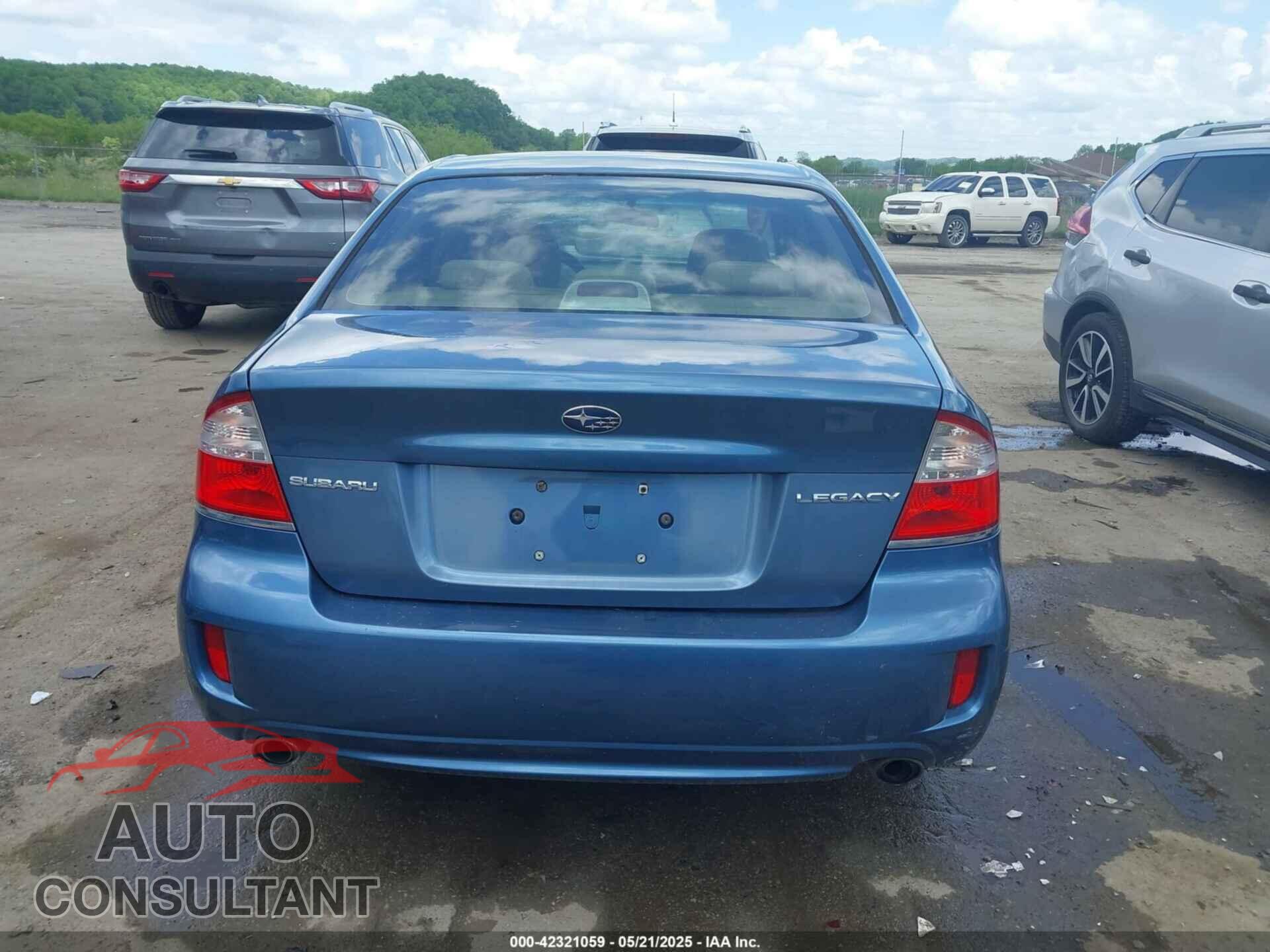 SUBARU LEGACY 2009 - 4S3BL616997219789