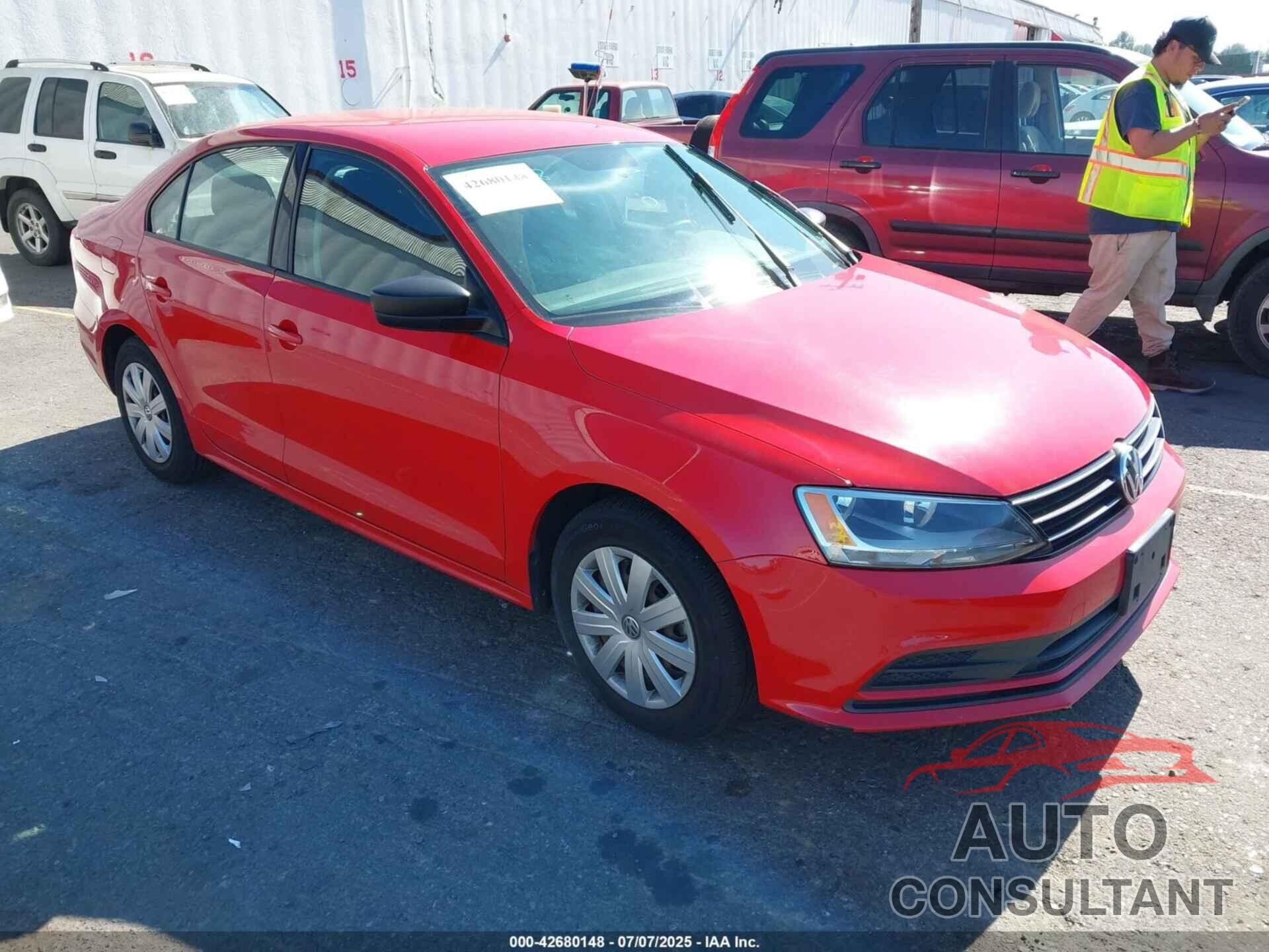VOLKSWAGEN JETTA 2015 - 3VW2K7AJ0FM331411