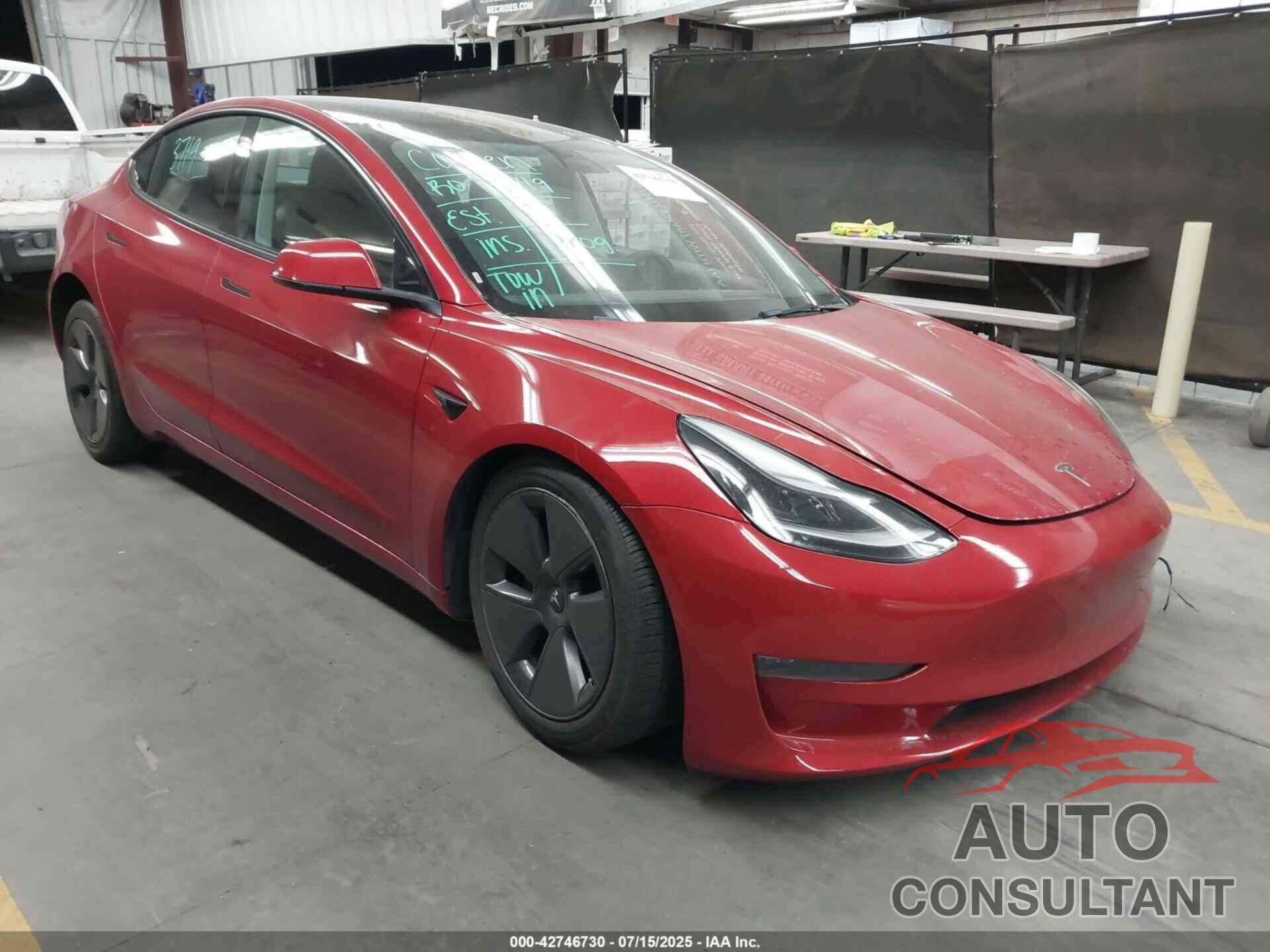 TESLA MODEL 3 2023 - 5YJ3E1EA0PF457182