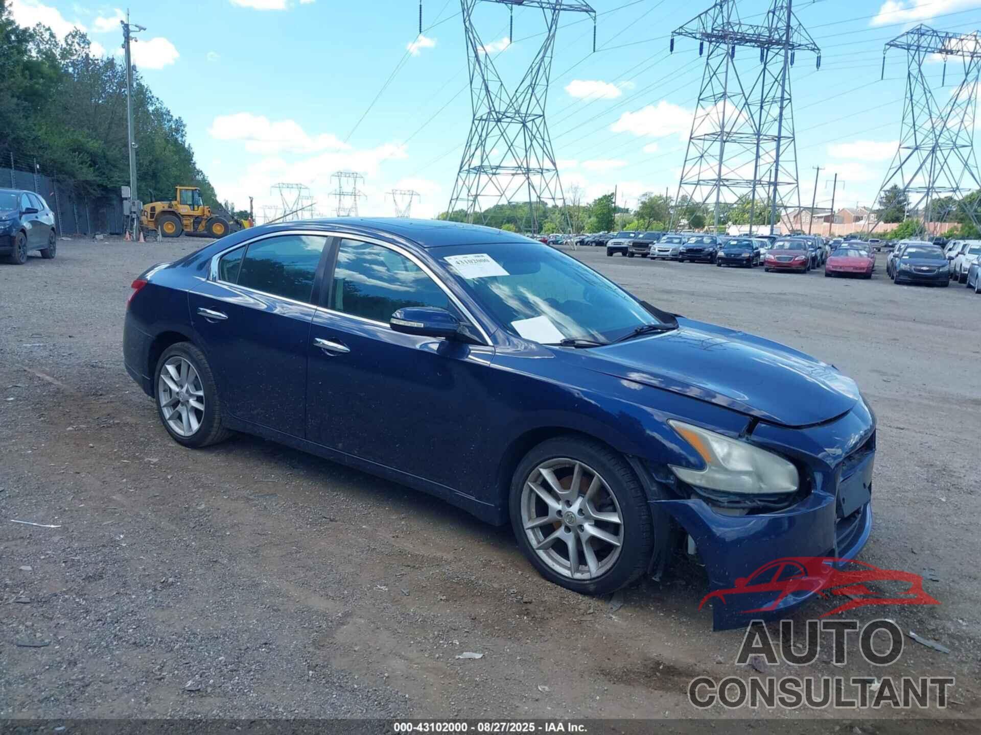 NISSAN MAXIMA 2009 - 1N4AA51E59C827034