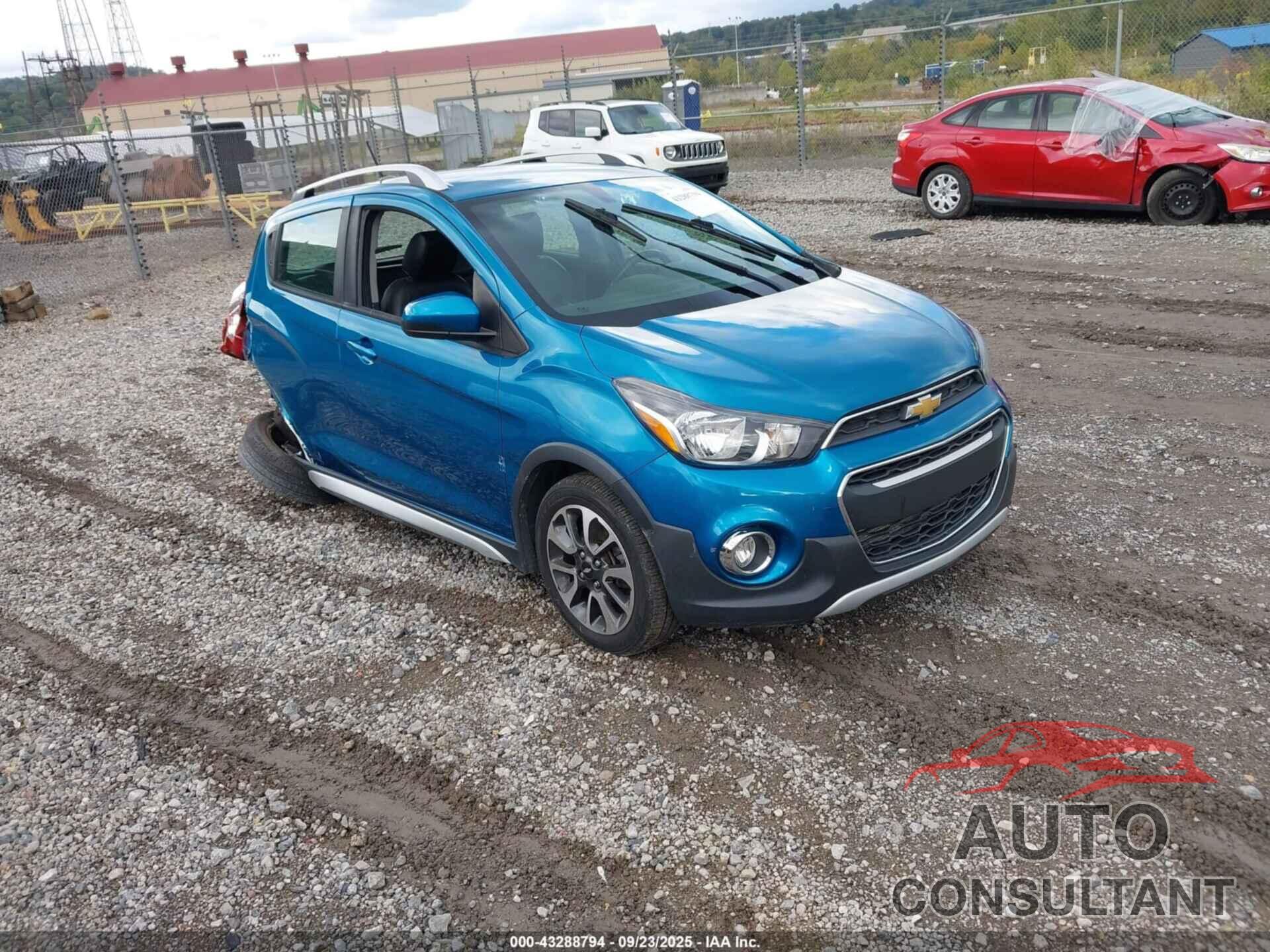 CHEVROLET SPARK 2019 - KL8CH6SA3KC777281