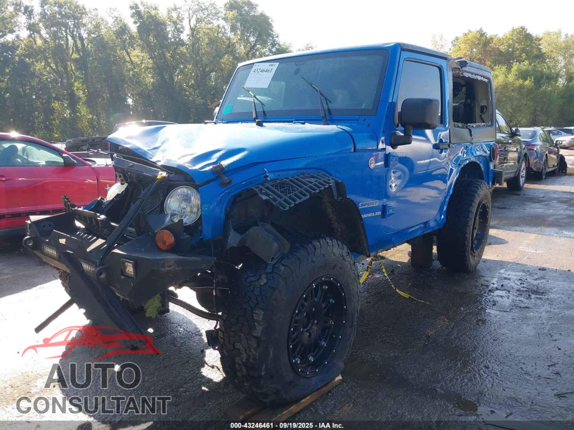 JEEP WRANGLER 2011 - 1J4AA2D15BL623481