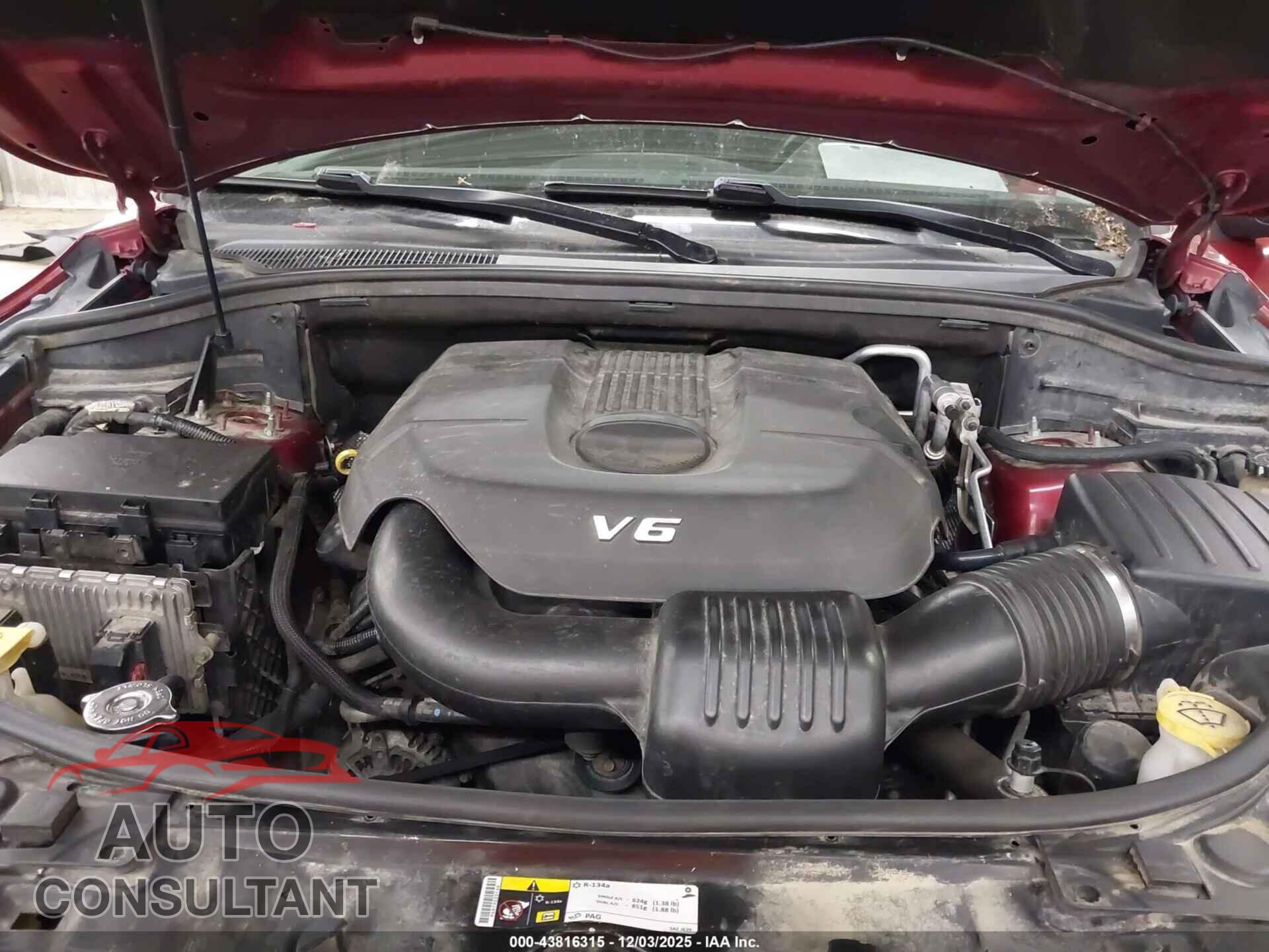 DODGE DURANGO 2014 - 1C4RDJAG9EC446344
