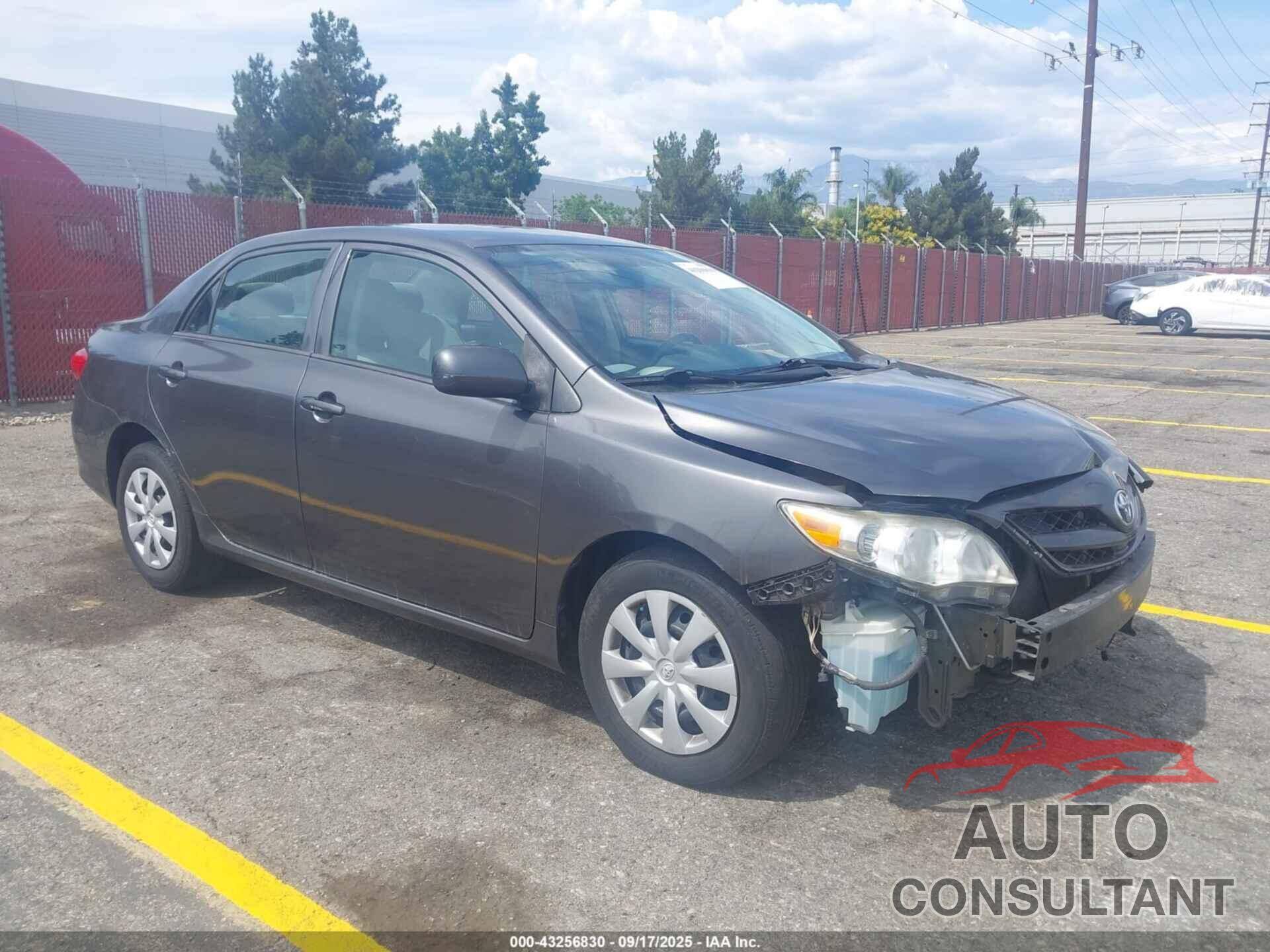 TOYOTA COROLLA 2012 - 5YFBU4EE7CP037937